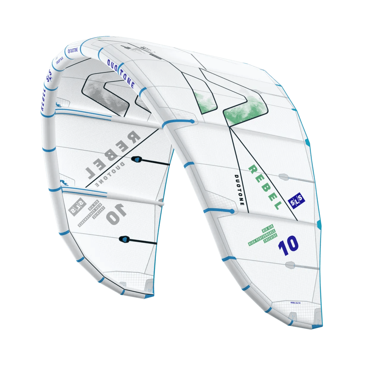 Duotone Rebel SLS Concept Blue - Big Air Kite - Worthing Watersports - 9010583286600 - Kites - Duotone Kiteboarding