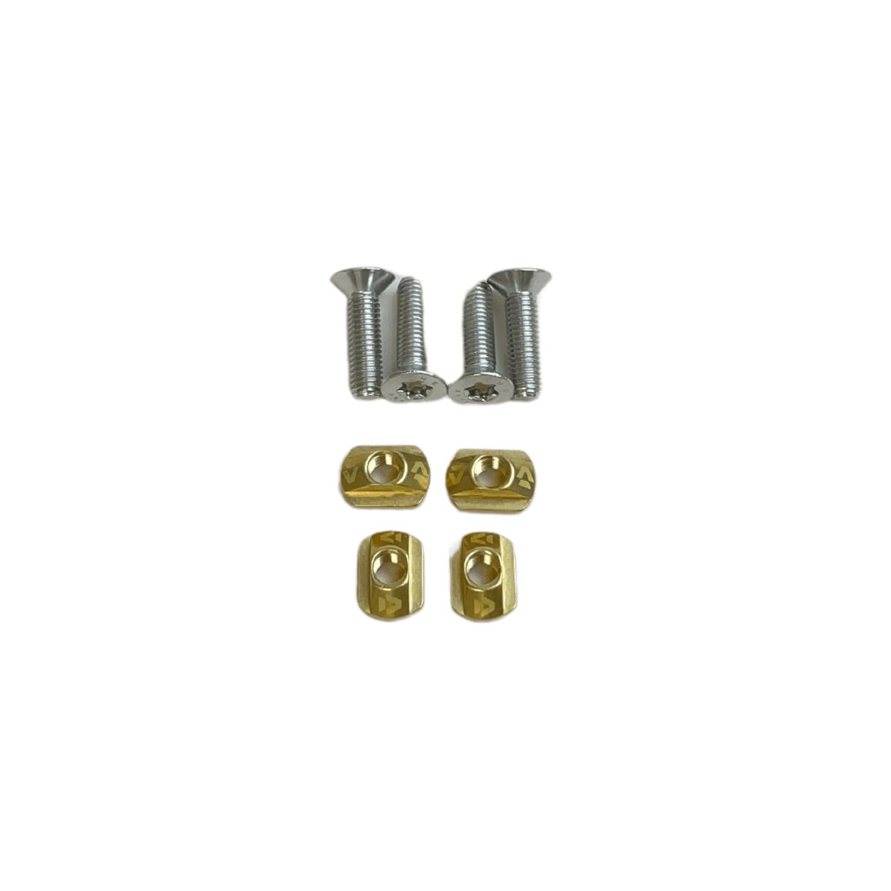Duotone Screw Set Foil Mounting System QM (incl.nuts) (4pcs) 2024 - Worthing Watersports - 9010583199313 - DT Spareparts - Duotone X