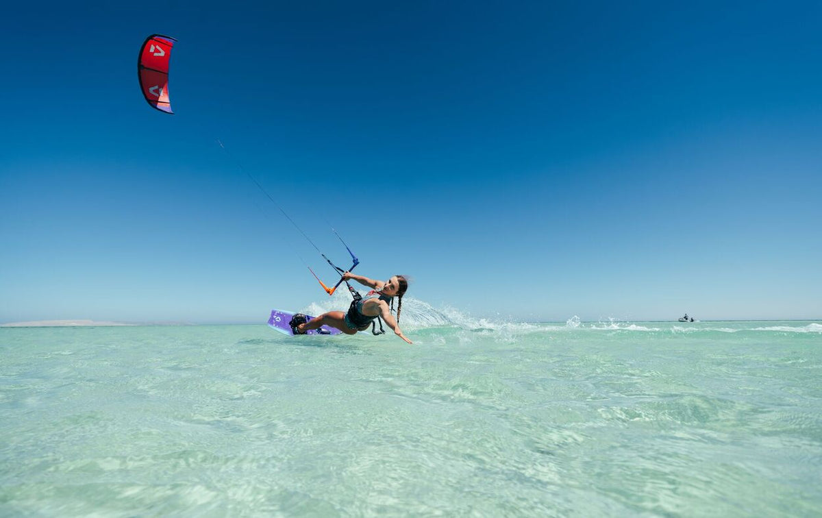 Duotone Soleil Concept Blue 2027 - The Sustainable Women's Freeride Twintip - Worthing Watersports - 9010583327693 - Twintips - Duotone Kiteboarding