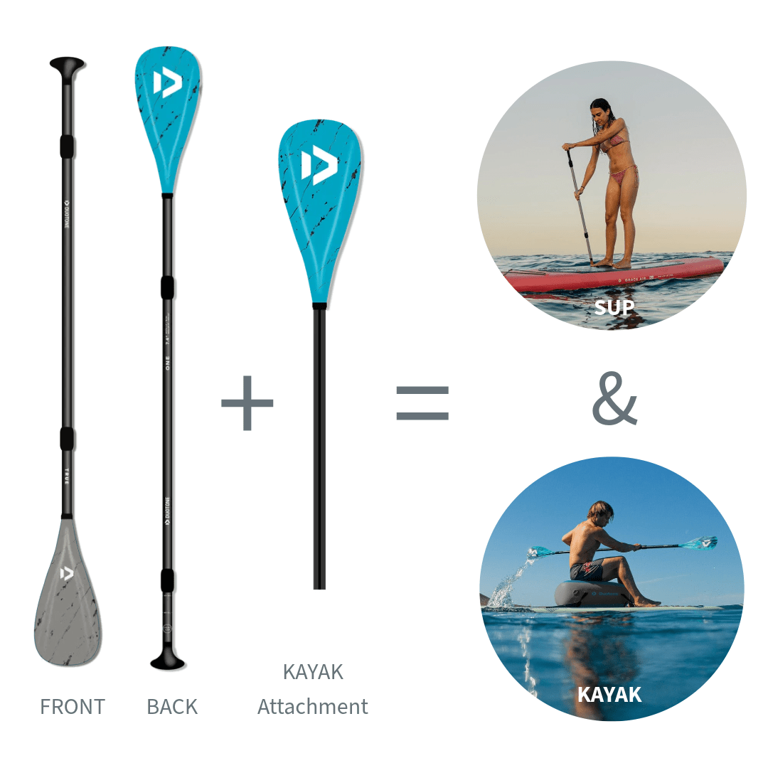 Duotone SUP & Kayak Adjustable 4 Piece Paddle - Worthing Watersports -  - Worthing Watersports