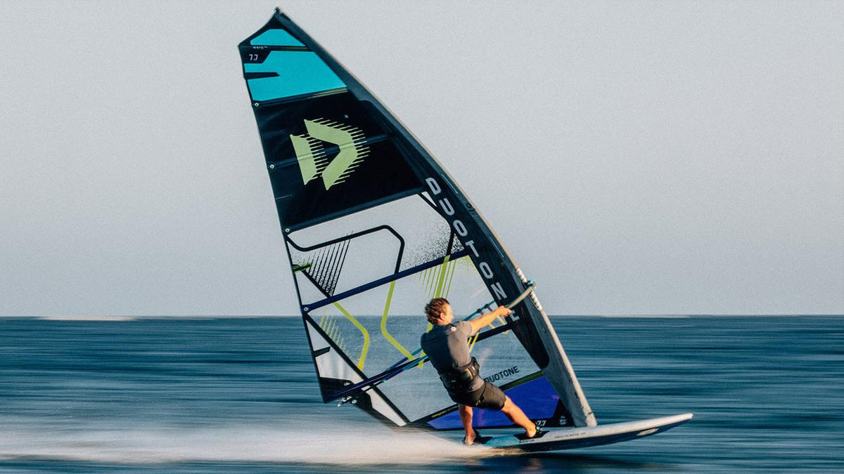 Duotone Warp_Fin (MTO) 2027 - Cammed Slalom & Speed Windsurfing Sail - Worthing Watersports - 9010583346717 - Sails - Duotone Windsurfing