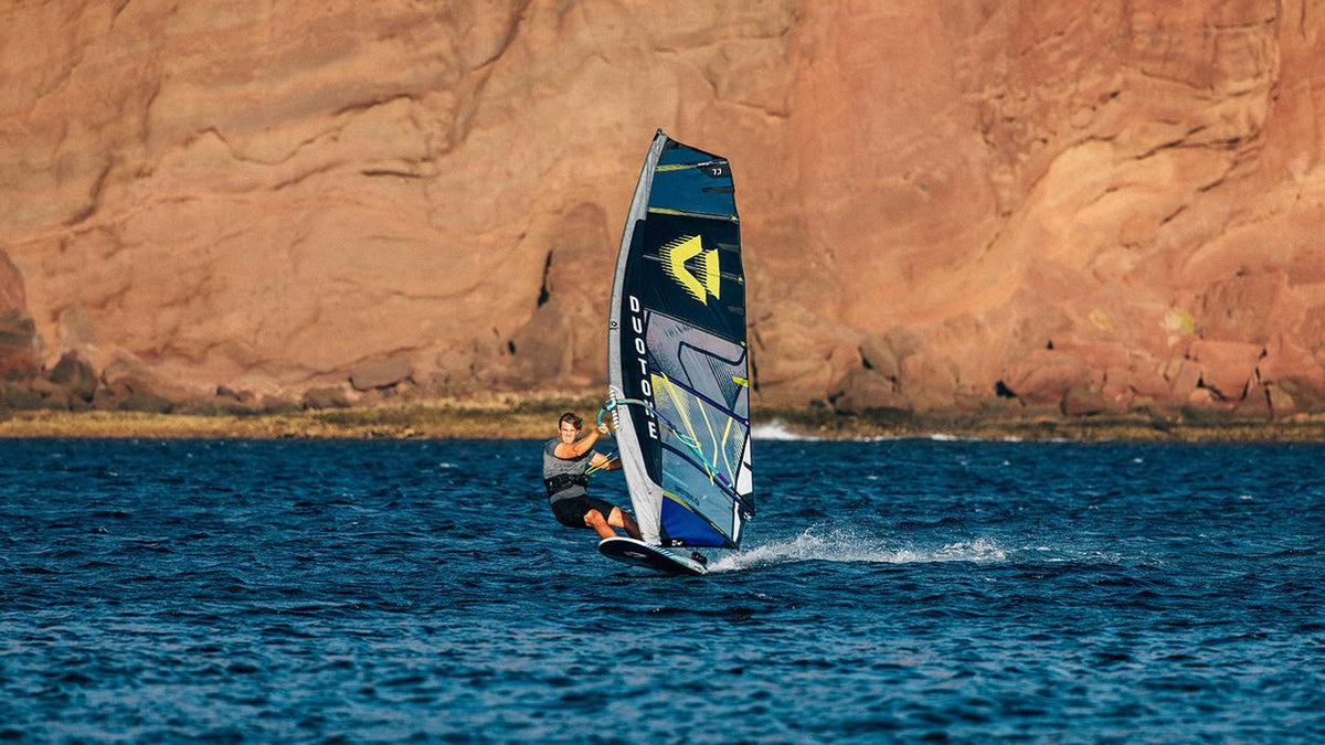 Duotone Warp_Fin (MTO) 2027 - Cammed Slalom & Speed Windsurfing Sail - Worthing Watersports - 9010583346717 - Sails - Duotone Windsurfing