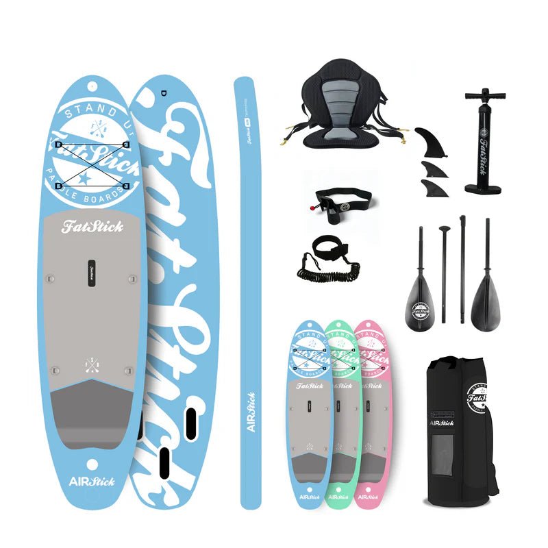 Fatstick AirStick 2026 10'6 Inflatable Stand Up Paddle Board | SUP Package - Worthing Watersports -  - FatStick