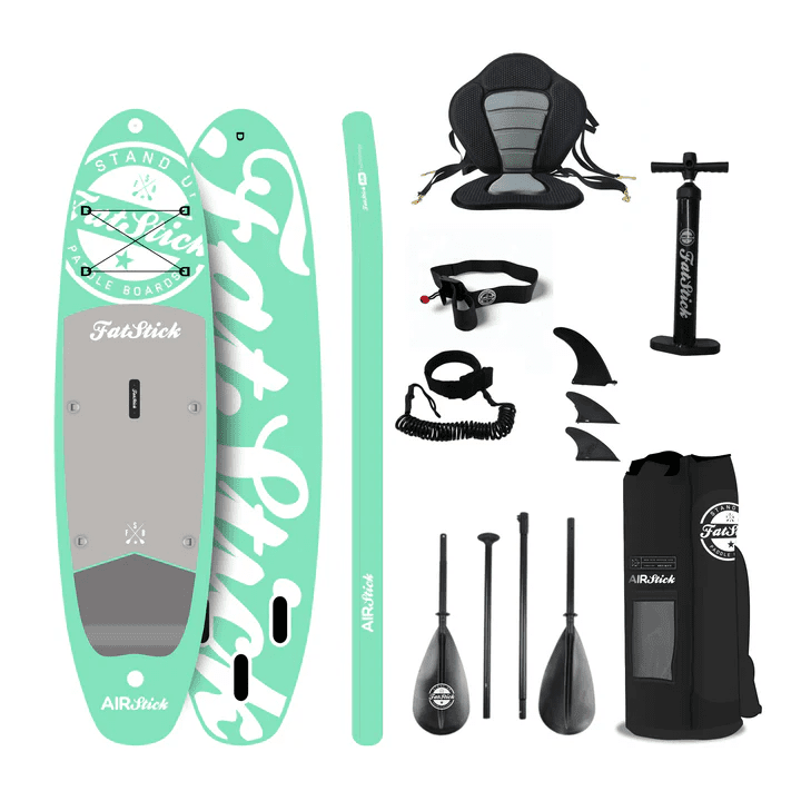 Fatstick AirStick 2026 10'6 Inflatable Stand Up Paddle Board | SUP Package - Worthing Watersports -  - FatStick