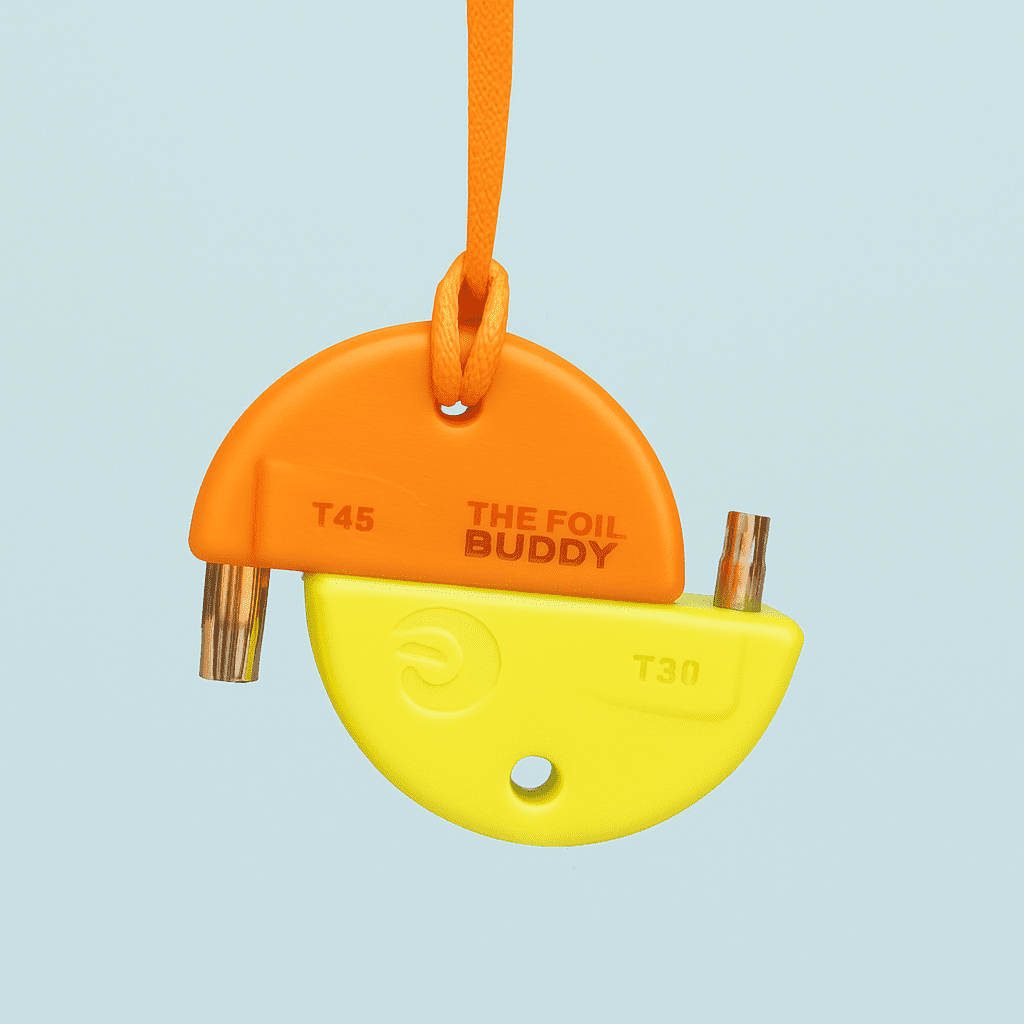 Foil Buddy Tool Titanium Torx T30 T45 (T45 COMPATIBLE DUOTONE, AFS, SROKA)