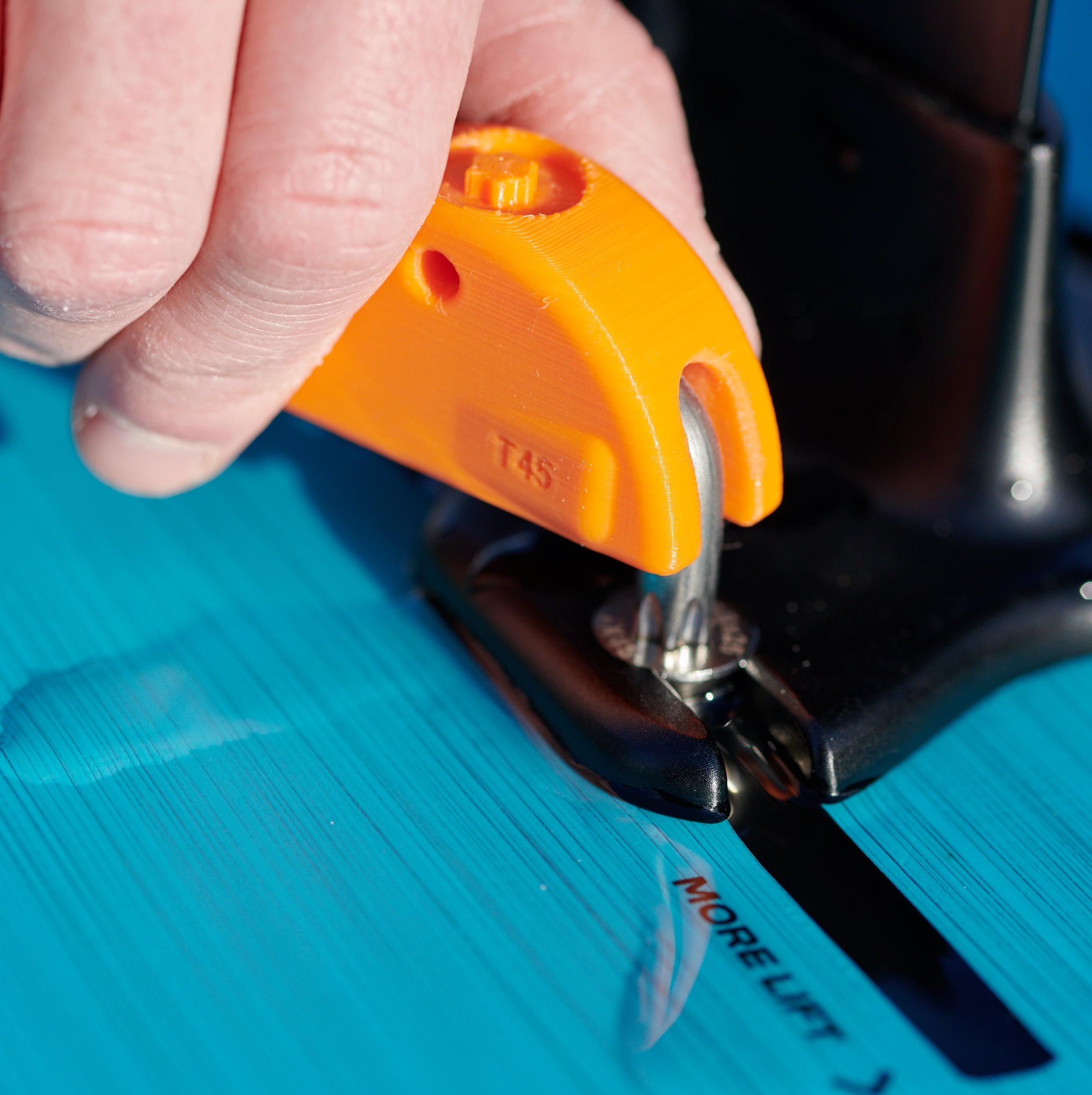 Foil Buddy Tool Titanium Torx T30 T45 (T45 COMPATIBLE DUOTONE, AFS, SROKA)