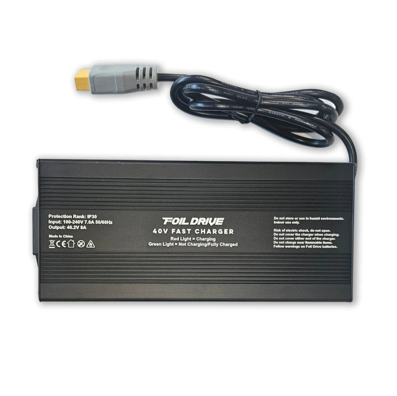 Foil Drive 40v Fast Charger 8amp - Worthing Watersports - 9361123000263 - Foil Parts - Foil Drive