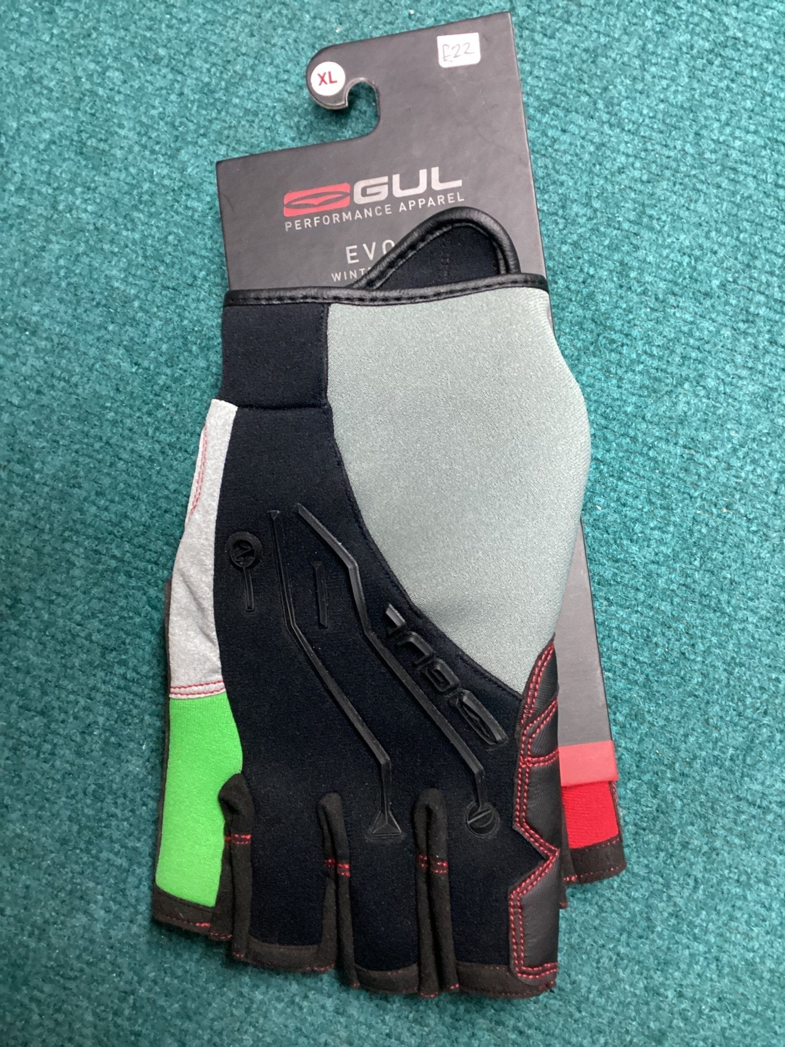 Gul EVO2 Pro Winter 5 cut fingers Sailing Glove - Worthing Watersports - Worthing Watersports