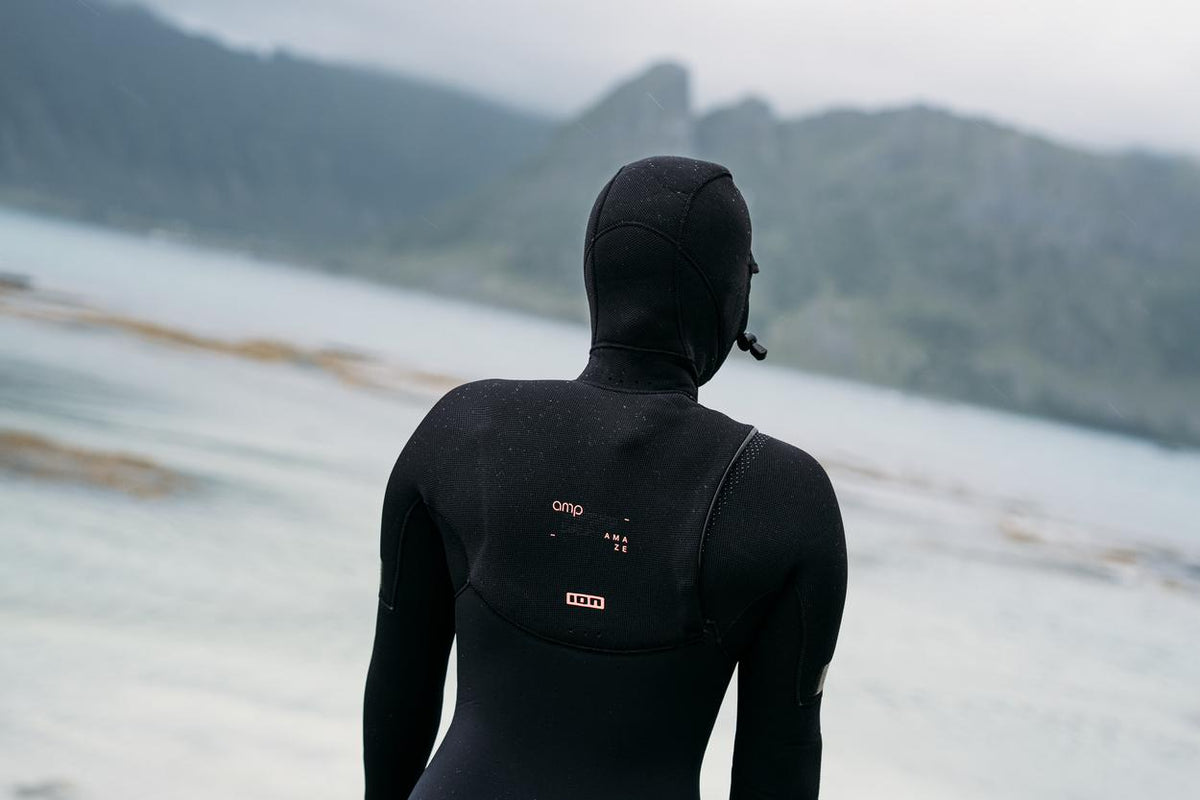 ION Amaze Amp 6/5 Hood Front Zip women 2027 - Worthing Watersports - 9010583310855 - Wetsuits - ION Water