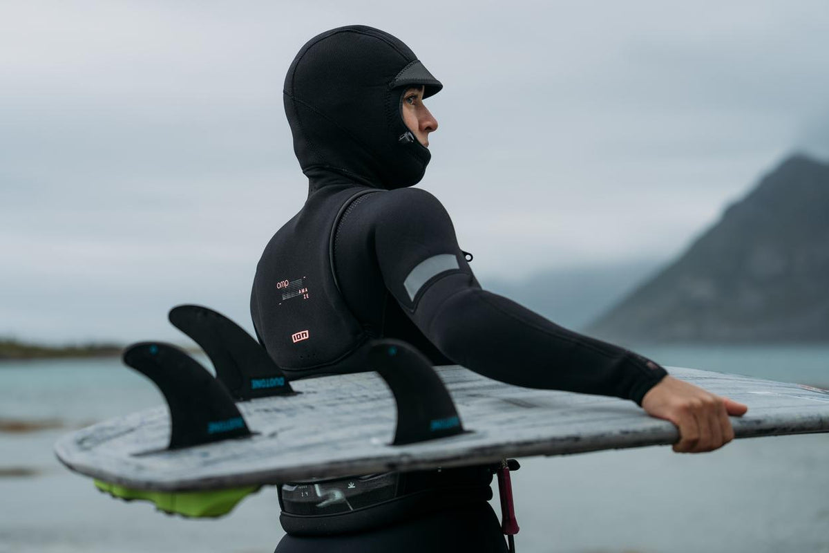ION Amaze Amp 6/5 Hood Front Zip women 2027 - Worthing Watersports - 9010583310855 - Wetsuits - ION Water