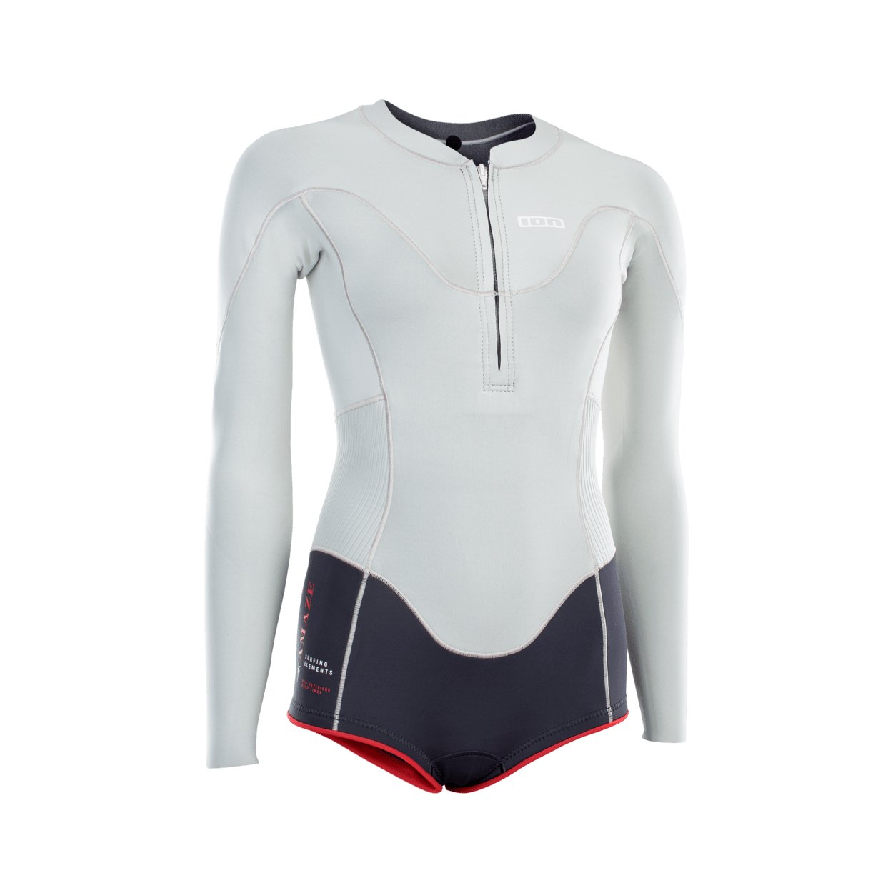 ION Amaze Hot Shorty LS 1.5 FZ DL 2021 - Worthing Watersports - 9008415954643 - Wetsuits - ION Water