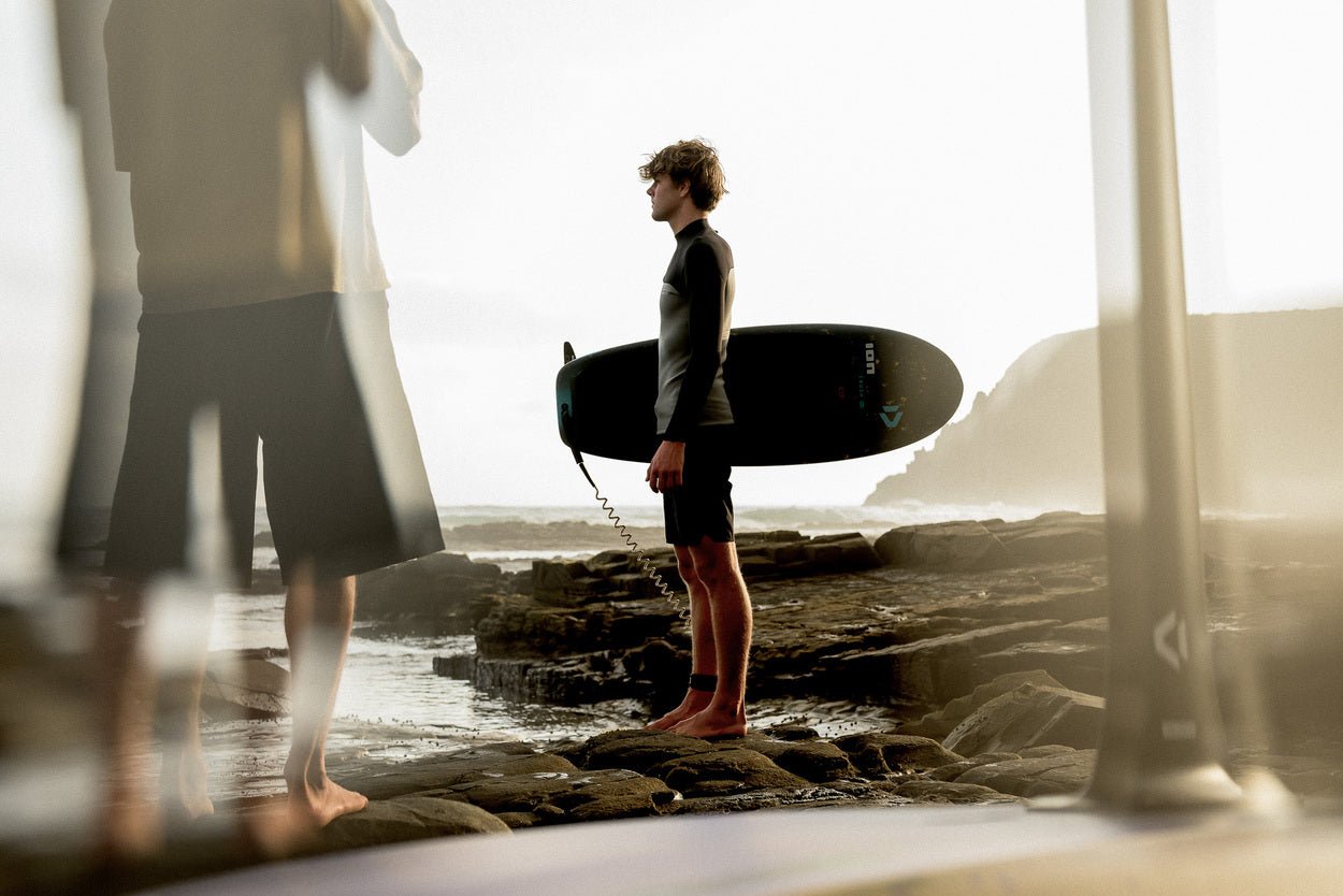 ION Ankle Wing Board Leash Core Coiled - Worthing Watersports - 9010583282503 - Accessories - ION Water