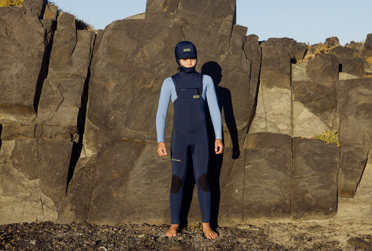 ION Capture 6/5 Hood Front Zip junior - Worthing Watersports - 9010583298672 - Wetsuits - ION Water