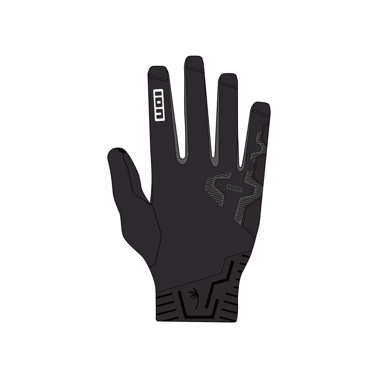 ION Gloves Scrub Amp unisex 2025 - Worthing Watersports - 9010583208572 - Gloves - ION Bike