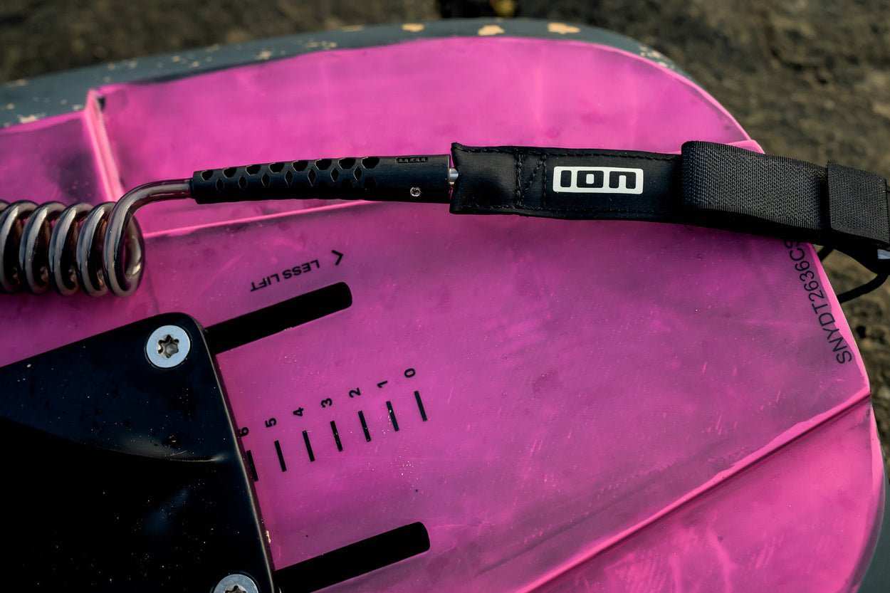 ION Knee Wing Board Leash Core Coiled - Worthing Watersports - 9010583282527 - Accessories - ION Water