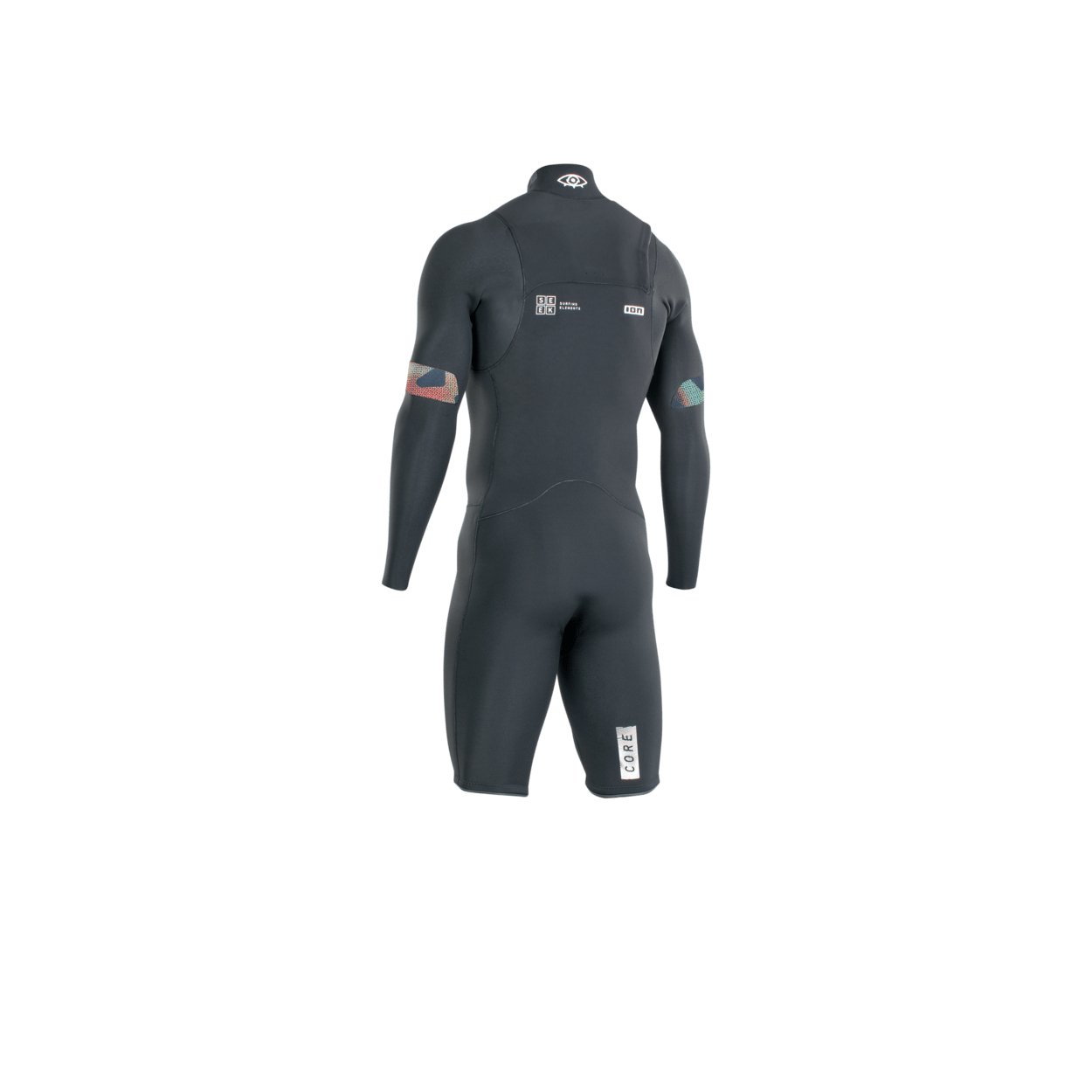 ION Men Wetsuit Seek Core 2/2 Shorty Longsleeve Front Zip 2023 - Worthing Watersports - 9010583057194 - Wetsuits - ION Water