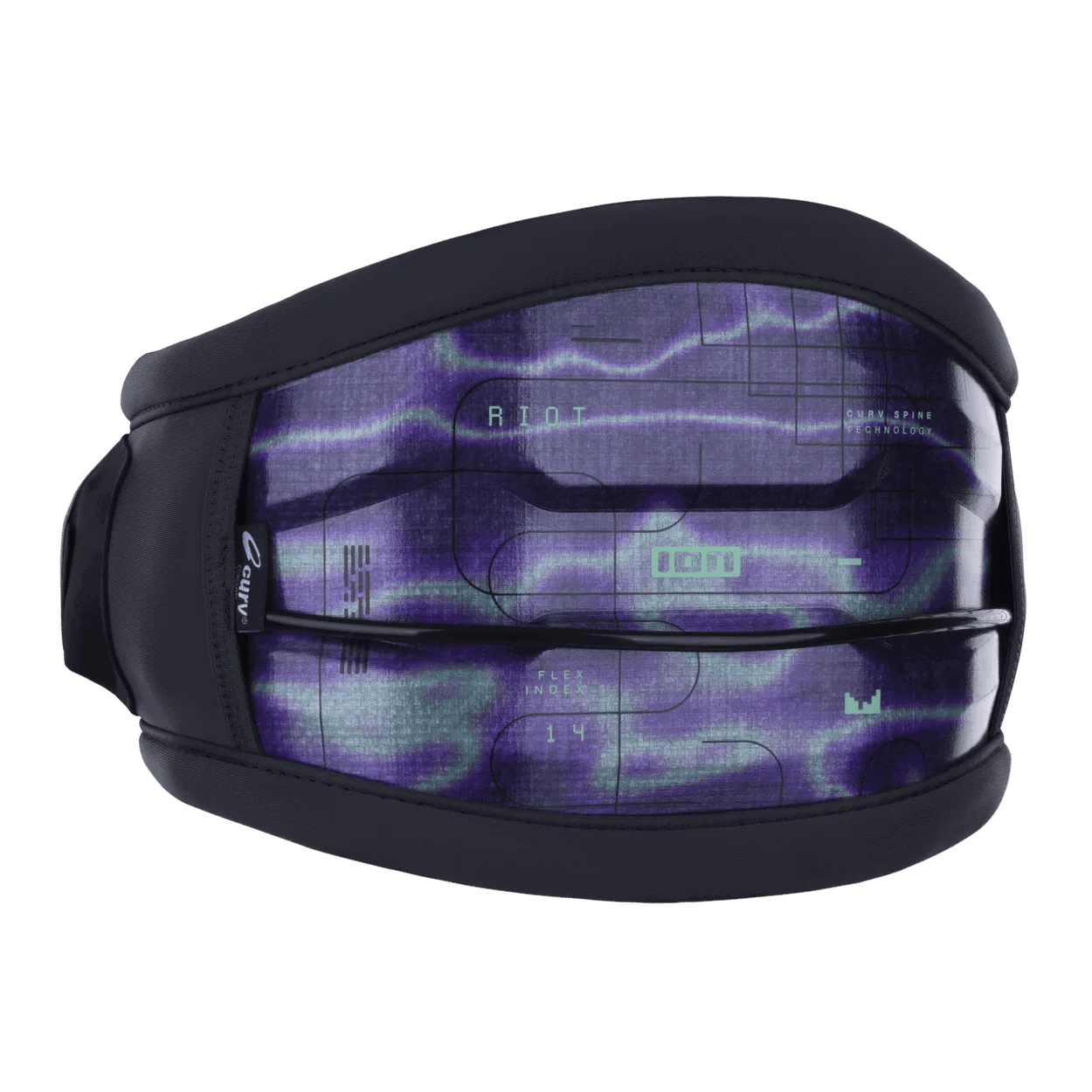 ION Riot Curv - Kitesurfing Hardshell Harness - Worthing Watersports - 9010583289731 - Harness - ION Water