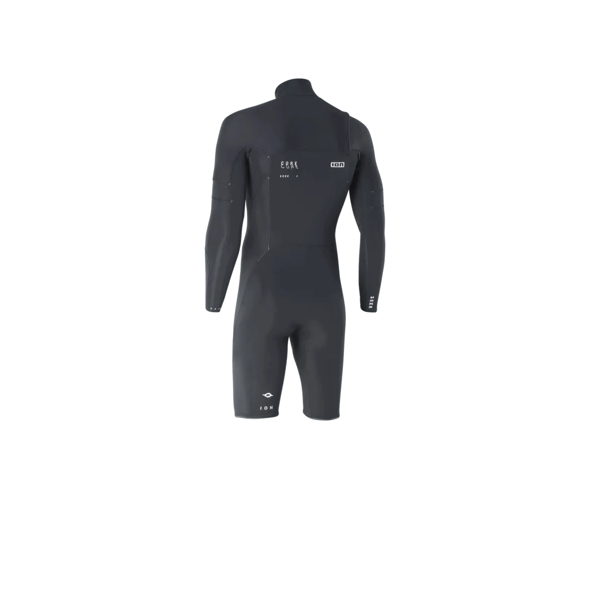 ION Seek Core 3/2 Shorty Long Sleeve Front Zip Men's Wetsuit - Worthing Watersports - 9010583256184 - Wetsuits - ION Water