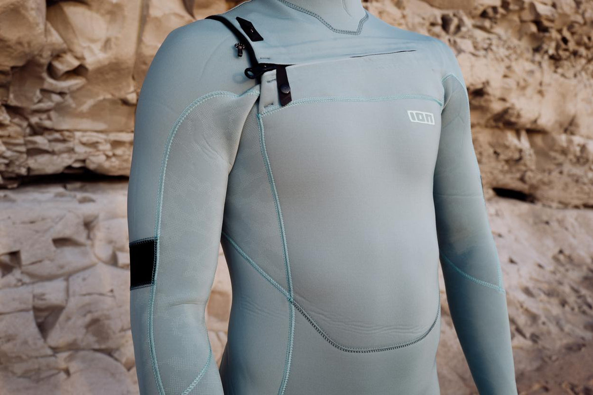 ION Seek Core 3/2 Shorty Long Sleeve Front Zip Men's Wetsuit - Worthing Watersports - 9010583309071 - Wetsuits - ION Water