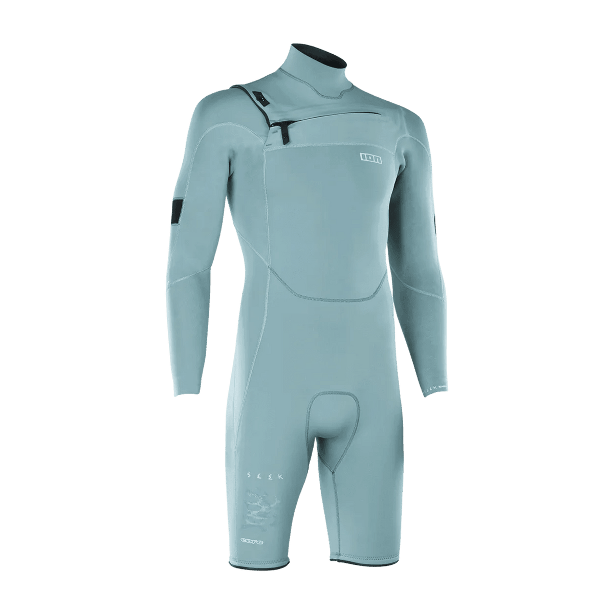 ION Seek Core 3/2 Shorty Long Sleeve Front Zip Men's Wetsuit - Worthing Watersports - 9010583309071 - Wetsuits - ION Water