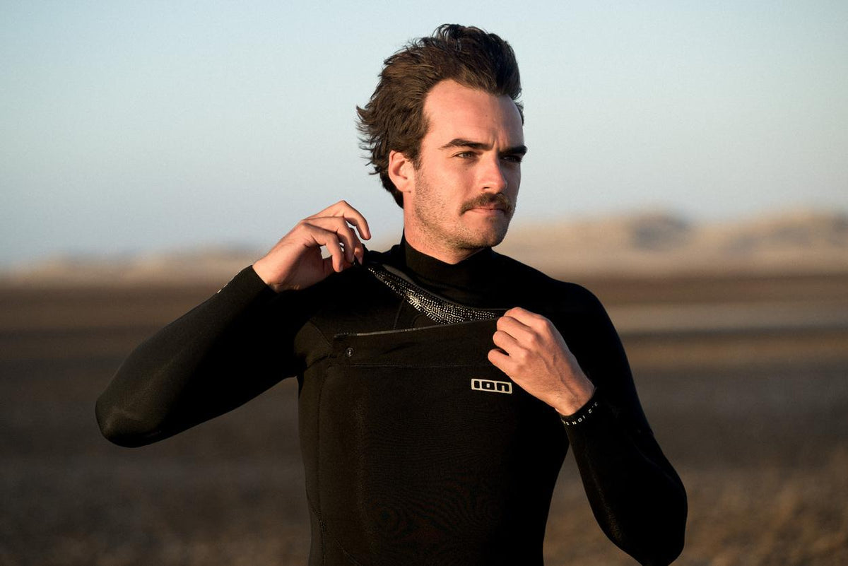 ION Seek Core 3/2 Shorty Long Sleeve Front Zip Men's Wetsuit - Worthing Watersports - 9010583309071 - Wetsuits - ION Water