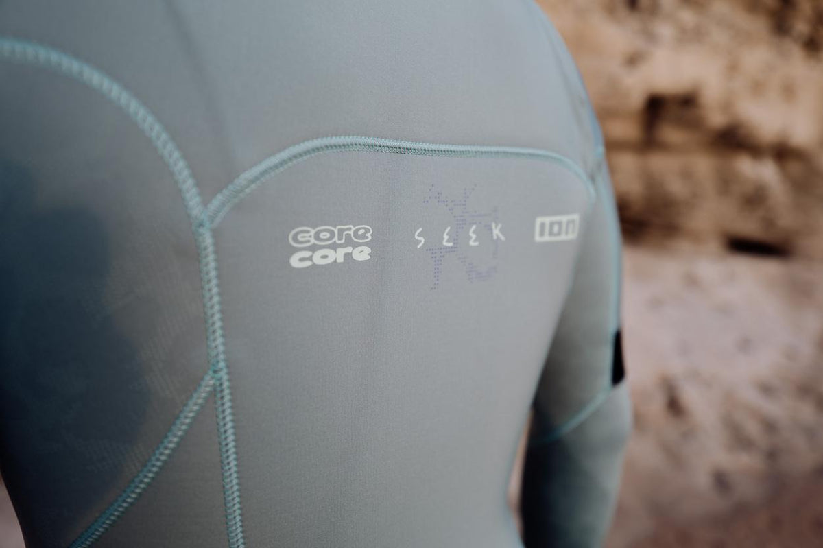 ION Seek Core 3/2 Shorty Long Sleeve Front Zip Men's Wetsuit - Worthing Watersports - 9010583309071 - Wetsuits - ION Water