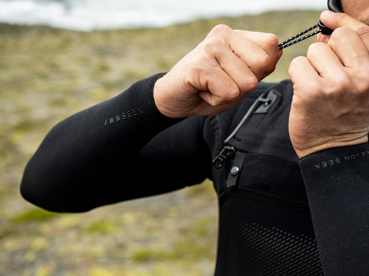 ION Seek Select 5.5/4.5 Hood Front Zip Men's Wetsuit - Worthing Watersports - 9010583253534 - Wetsuits - ION Water