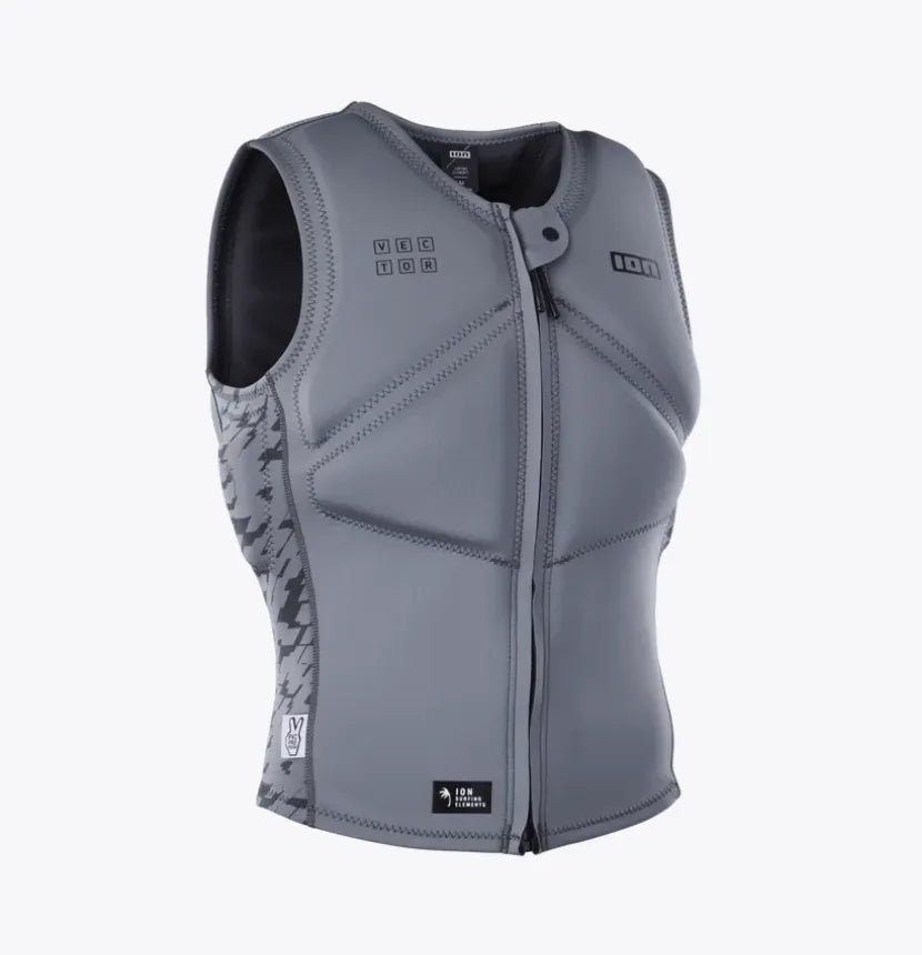 ION Vector Vest Impact Core Front Zip 2025 - Worthing Watersports - 9010583288222 - Protection - ION Water