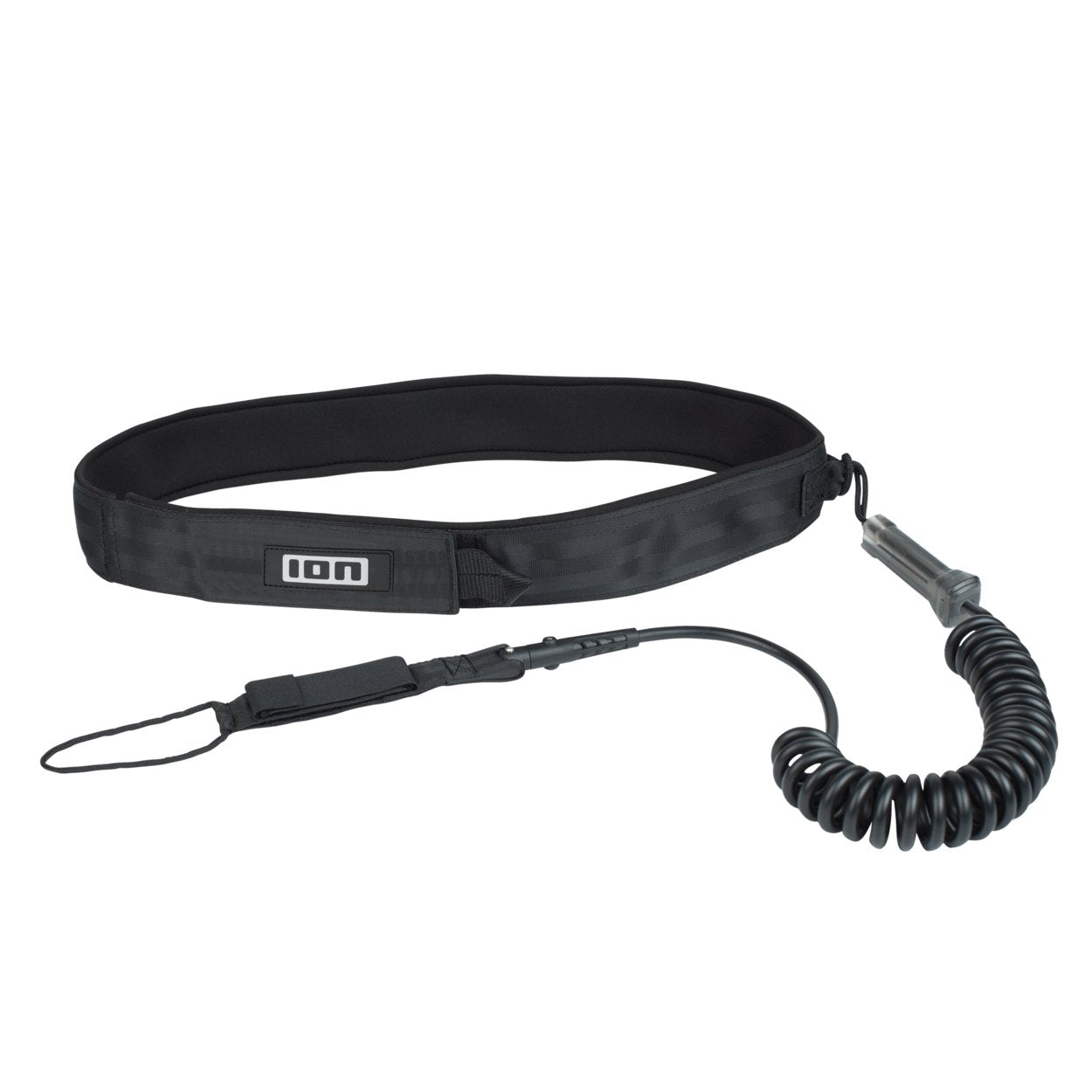 ION Wing / SUP Leash Core Coiled Hip Waist Safety 2024 - Worthing Watersports - 9010583074788 - Accessories - ION Water