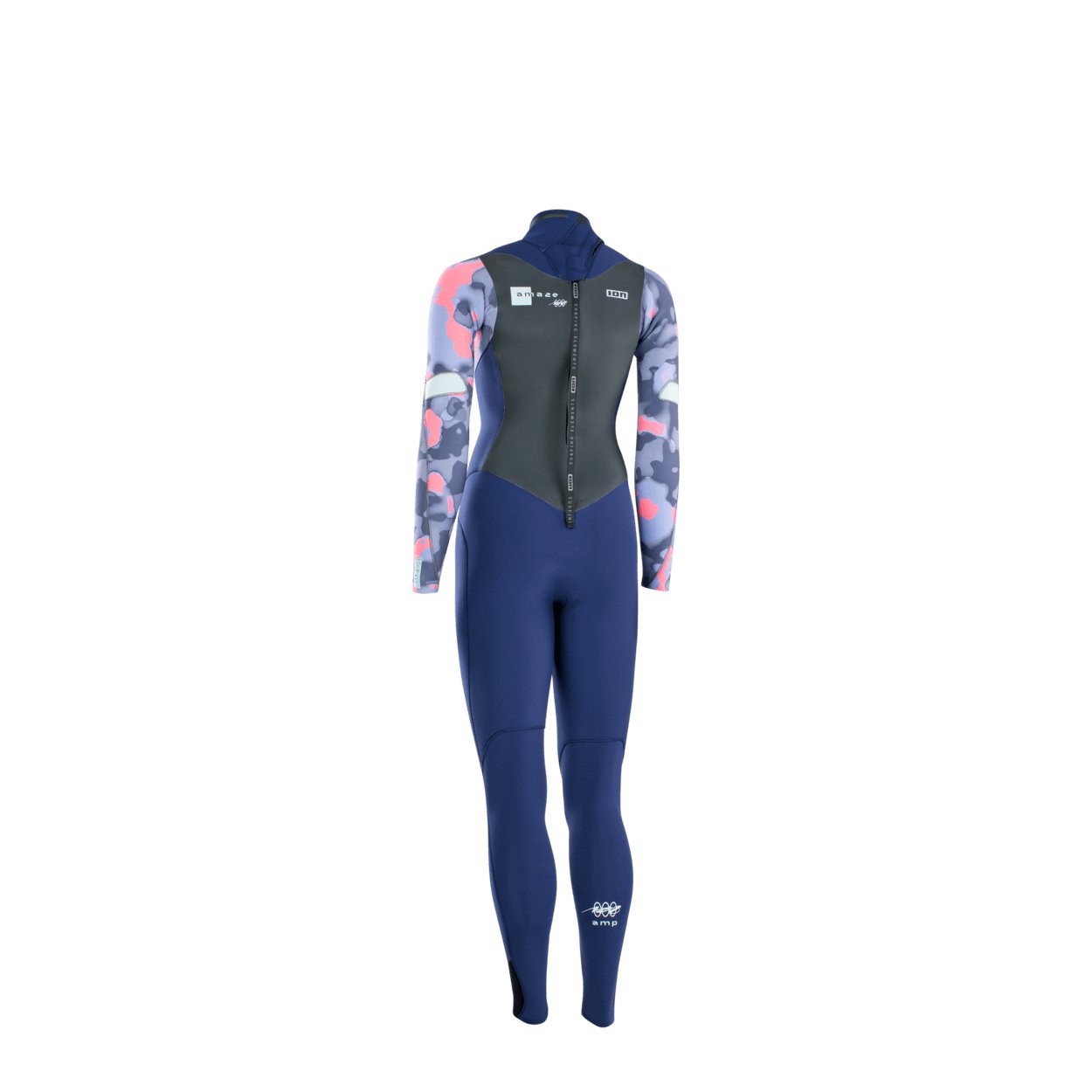 ION Women Wetsuit Amaze Amp 4/3 Back Zip 2023 - Worthing Watersports - 9010583057514 - Wetsuits - ION Water