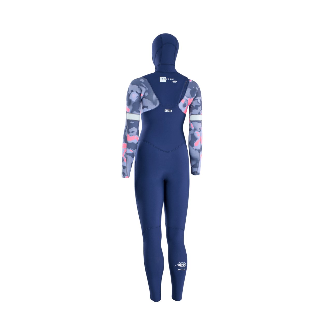 ION Women Wetsuit Amaze Amp 6/5 Hood Front Zip 2023 - Worthing Watersports - 9010583057781 - Wetsuits - ION Water