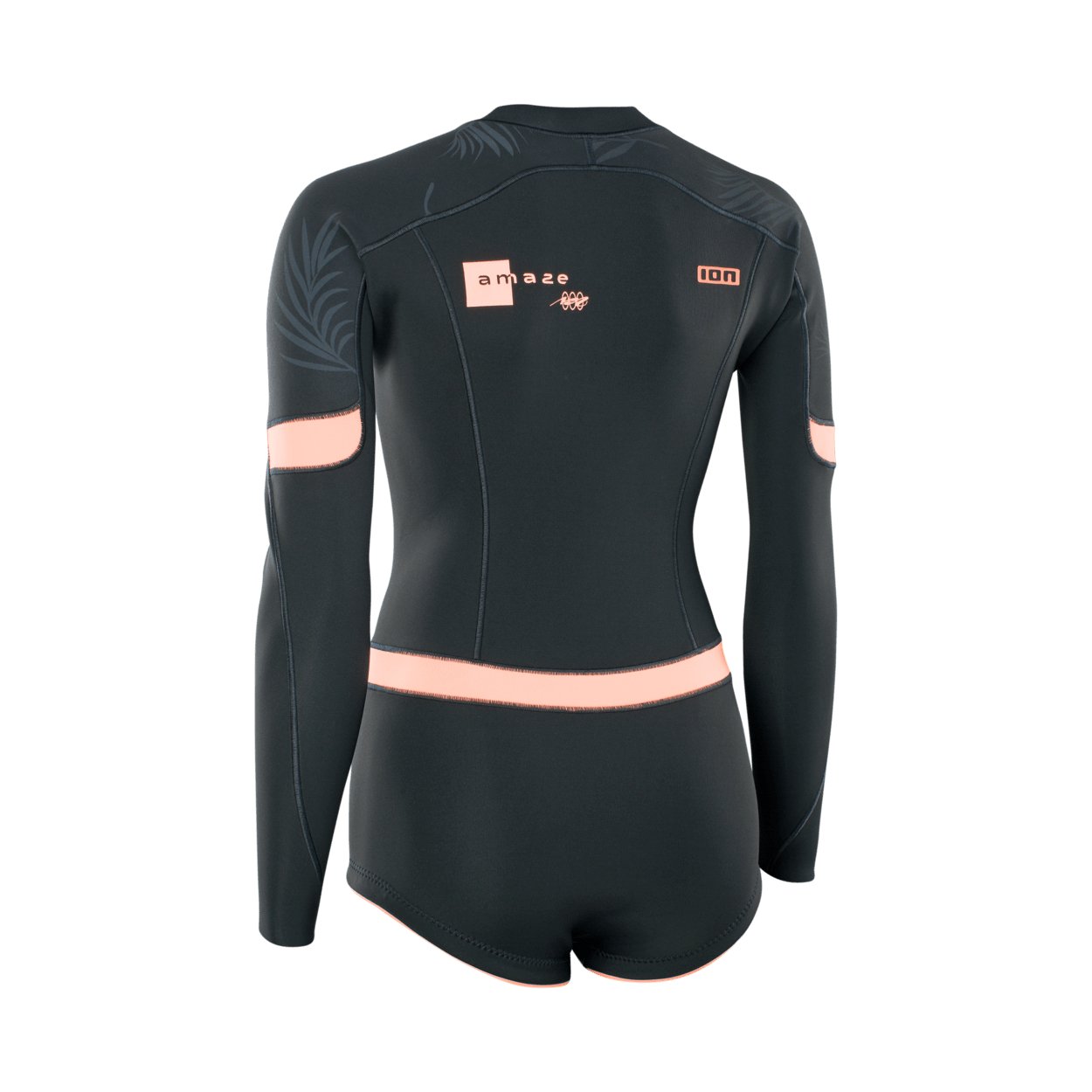 ION Women Wetsuit Amaze Hot Shorty 1.5 Longsleeve Front Zip 2023 - Worthing Watersports - 9010583058269 - Wetsuits - ION Water