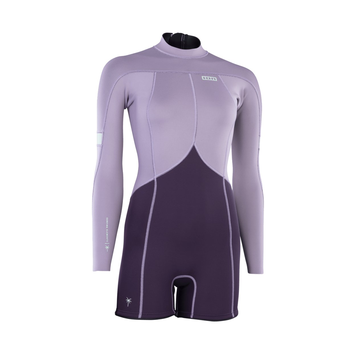 ION Women Wetsuit Amaze Shorty 2.0 Longsleeve Back Zip 2024 - Worthing Watersports - Wetsuits - ION Water