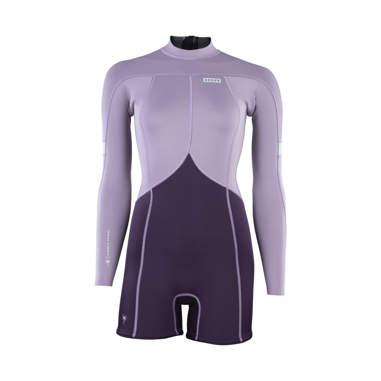 ION Women Wetsuit Amaze Shorty 2.0 Longsleeve Back Zip 2024 - Worthing Watersports - 9010583091075 - Wetsuits - ION Water