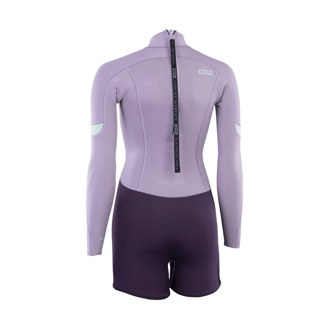 ION Women Wetsuit Amaze Shorty 2.0 Longsleeve Back Zip 2024 - Worthing Watersports - 9010583091075 - Wetsuits - ION Water