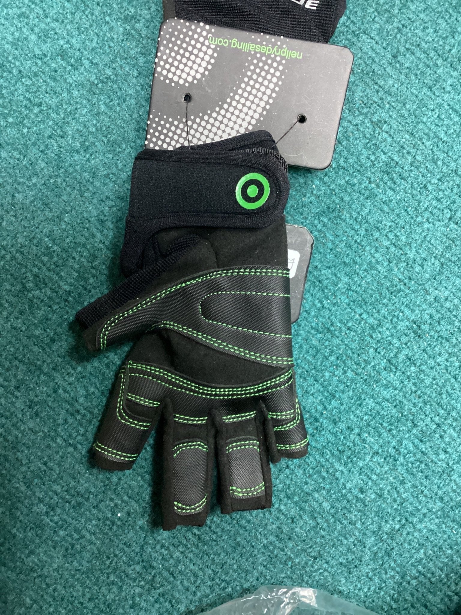 Neil Pryde RACELINE Junior Sailing Gloves - Half Finger - Worthing Watersports - Neilpryde