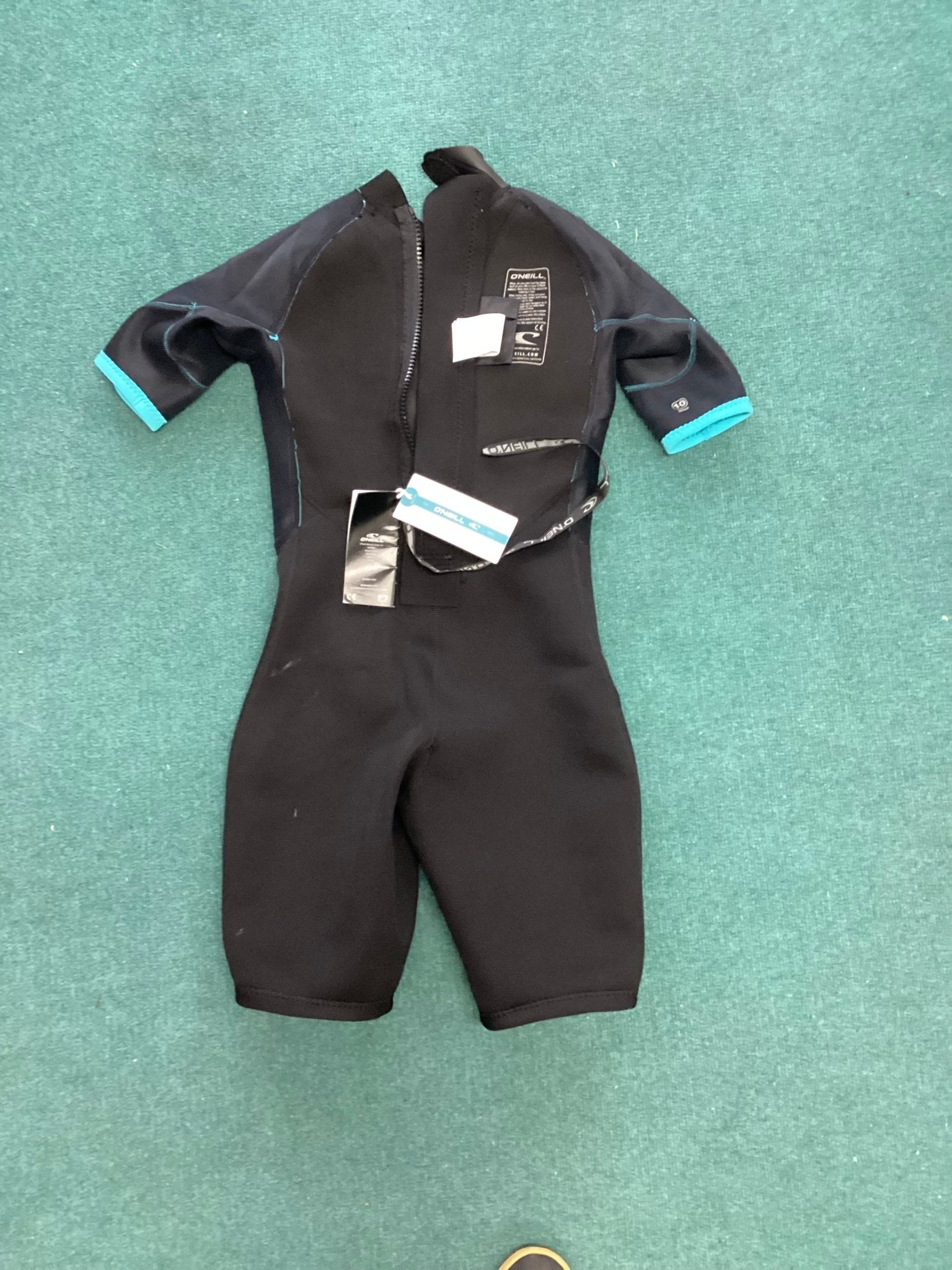 O’Neill Women’s Reactor - 2 2mm Back Zip S/S Spring (used) - Worthing Watersports - Wetsuits - O'Neill