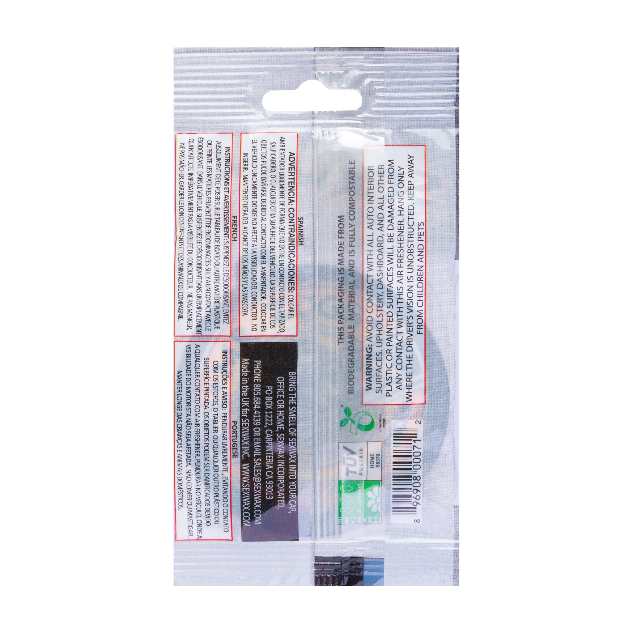 Sex Wax Air Freshener - Coconut - Worthing Watersports - 896908000712 - Air Freshener - Sex Wax