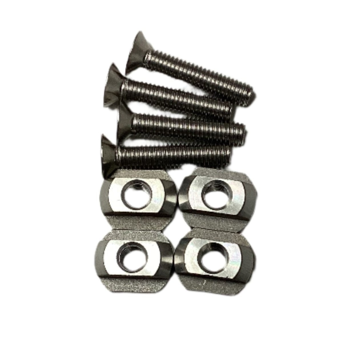 Stainless Steel Track Nut T - Nut Set - Worthing Watersports - Worthing Watersports