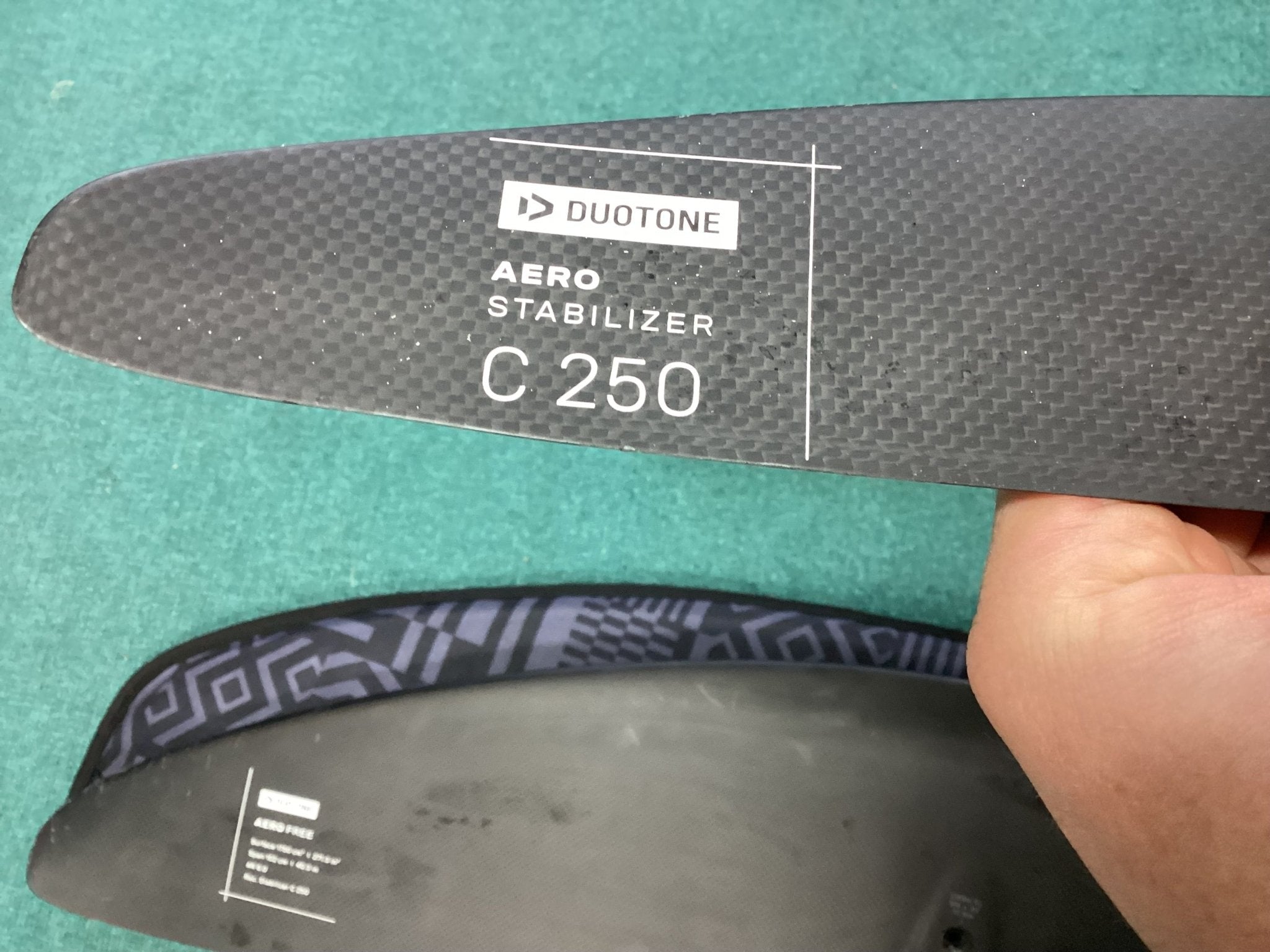 Used Duotone Aero Free 1750/250 SLS Foil Set - Worthing Watersports - Foil Sets - Duotone X