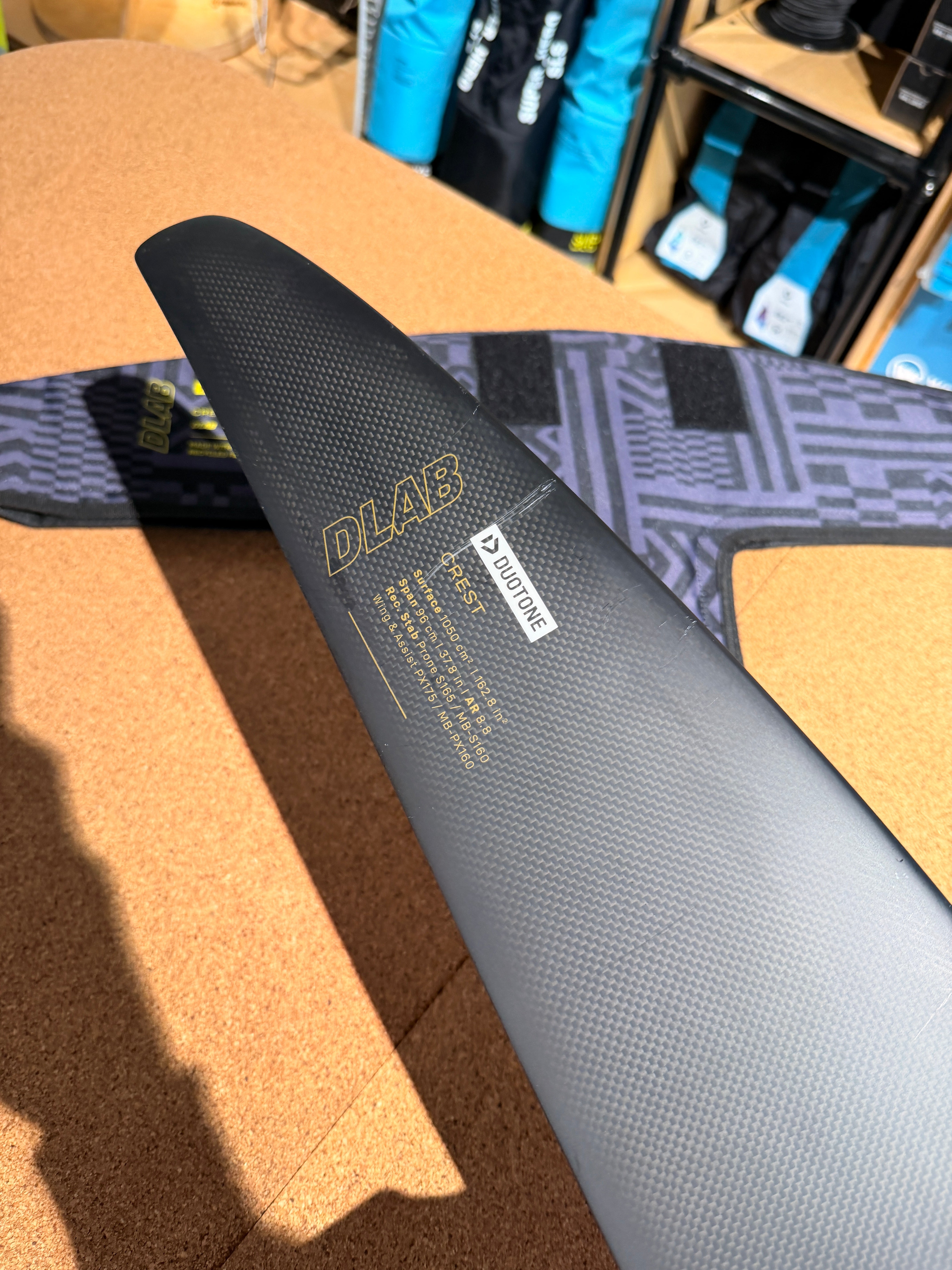 Used Duotone Crest D/LAB Front Wing 1050cm2 - Worthing Watersports -  - Foil - Duotone X
