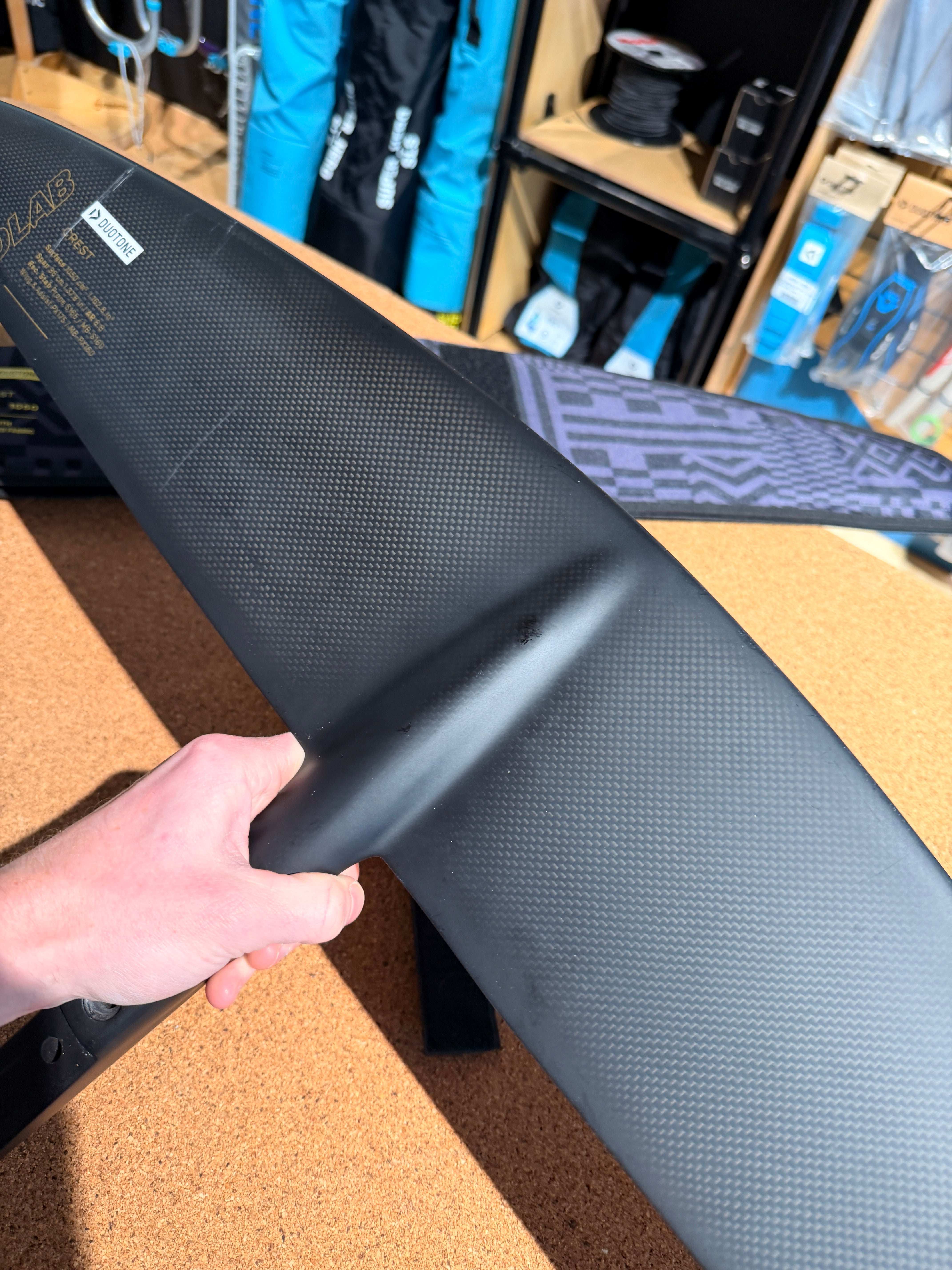 Used Duotone Crest D/LAB Front Wing 1050cm2 - Worthing Watersports -  - Foil - Duotone X