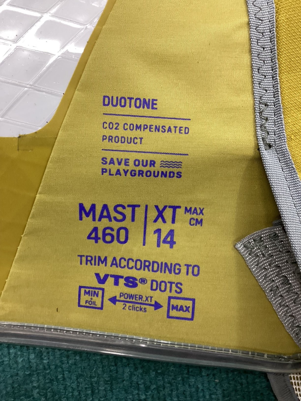 Used Duotone E_Pace SLS Freeride Windsurfing Sail 7.3 - Worthing Watersports -  - Sails - Duotone Windsurfing