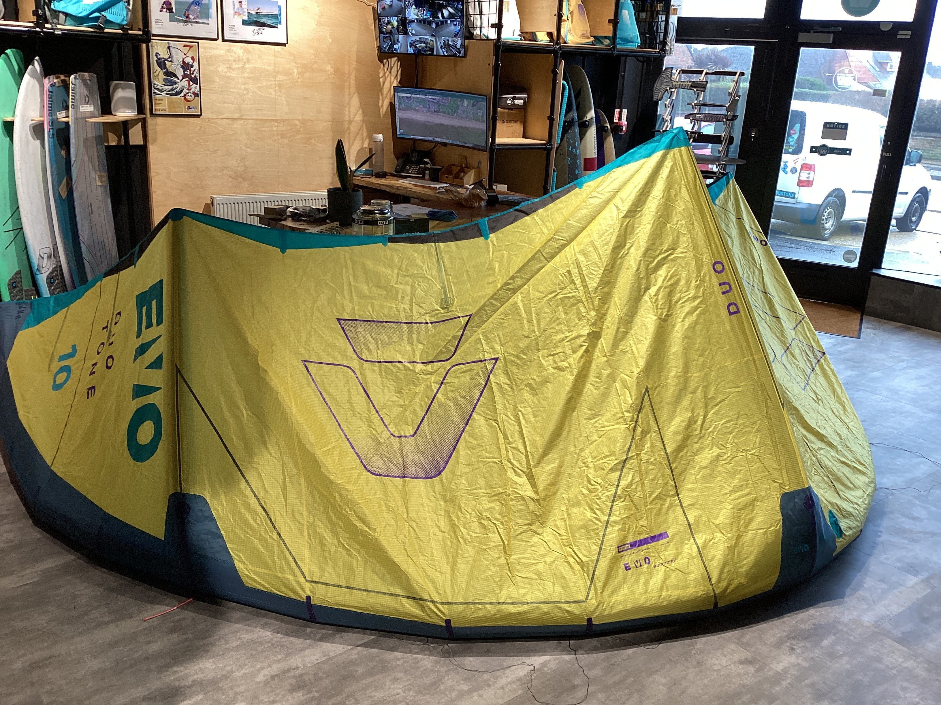 Used Duotone Evo 2025 10m - Worthing Watersports -  - Kites - Duotone Kiteboarding