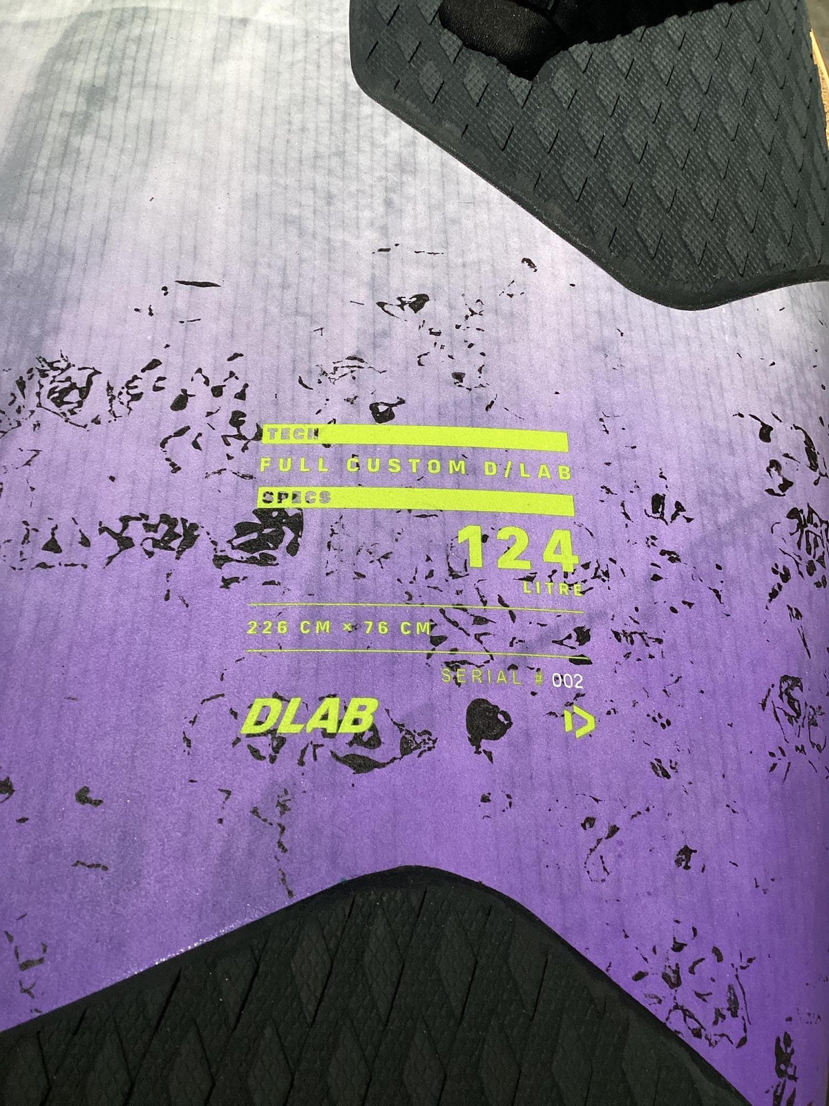 Used Duotone Falcon_Fin D/LAB 124L - Worthing Watersports -  - Boards - Duotone Windsurfing