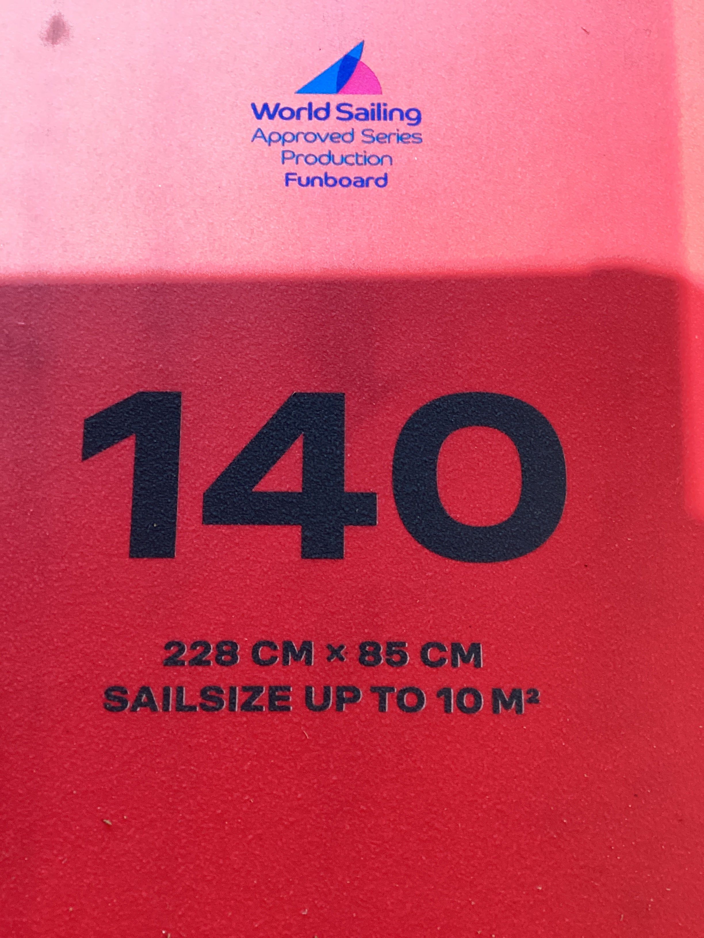 USED Duotone Falcon_Fin D/LAB 2024 140L - Worthing Watersports -  - Boards - Duotone Windsurfing