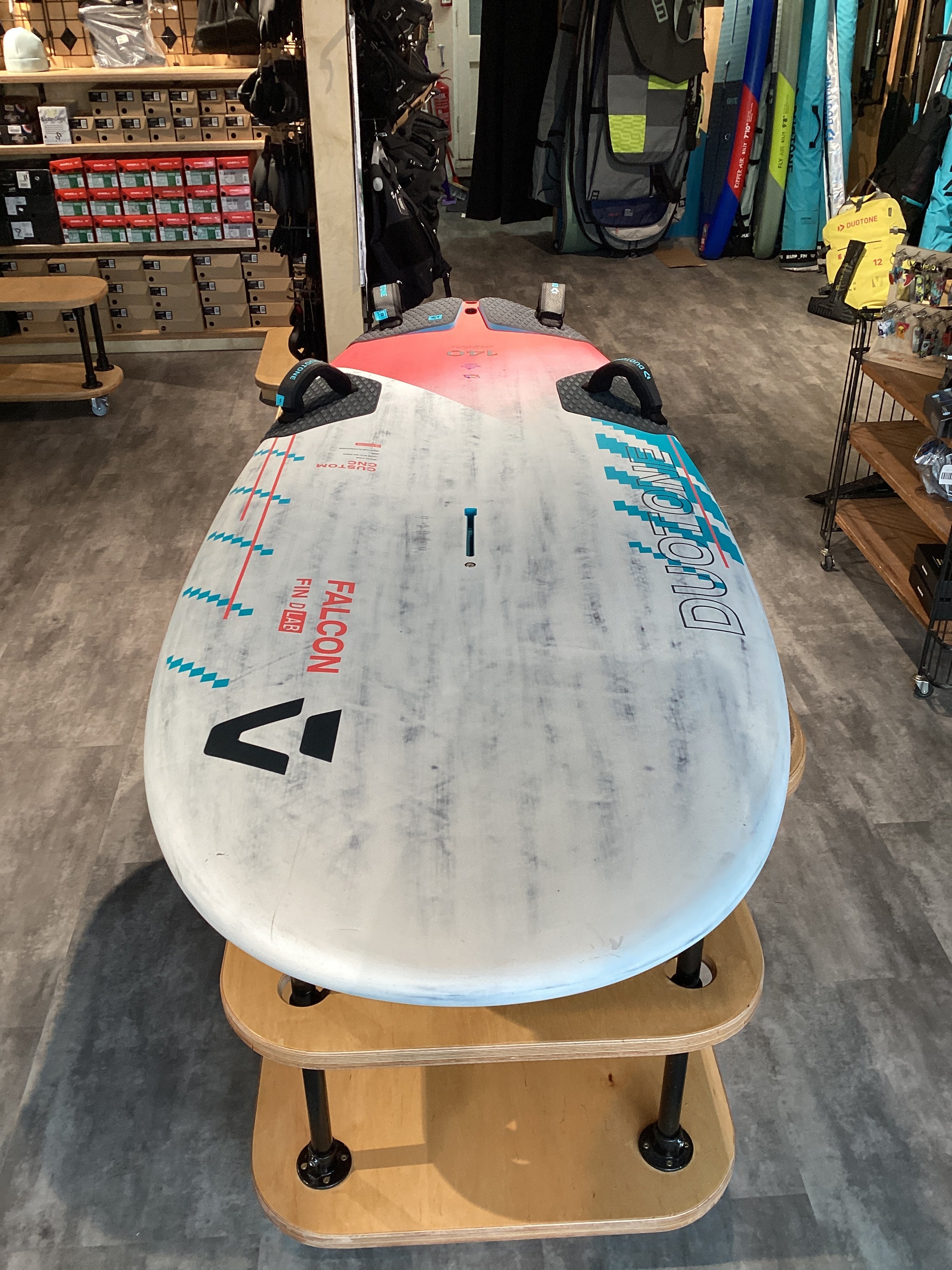 USED Duotone Falcon_Fin D/LAB 2024 140L - Worthing Watersports -  - Boards - Duotone Windsurfing