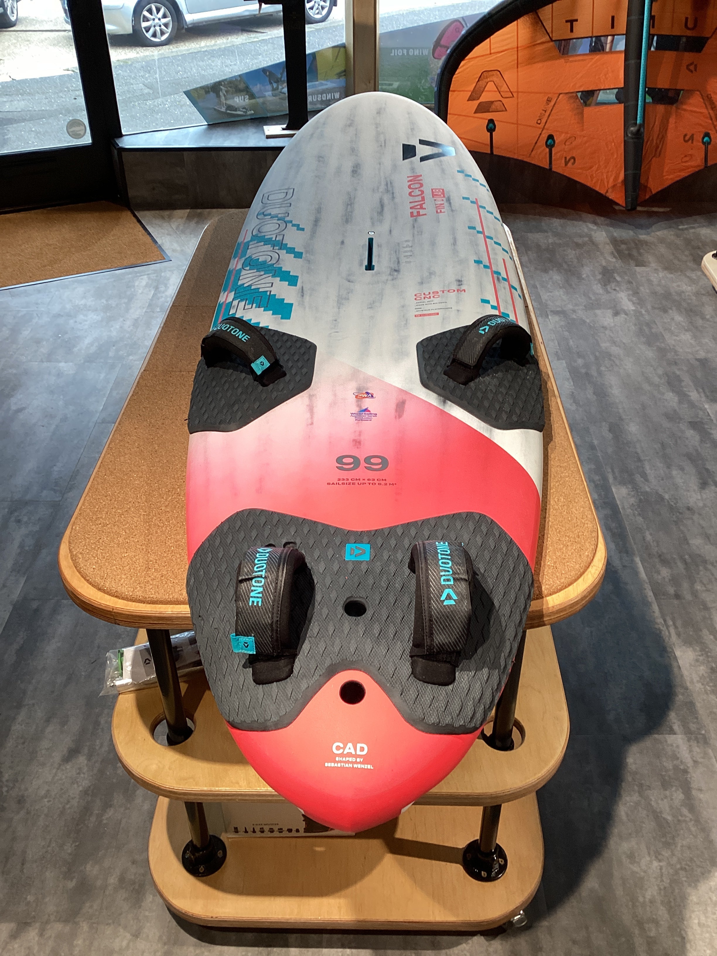 USED Duotone Falcon_Fin D/LAB 2024 99L - Worthing Watersports -  - Boards - Duotone Windsurfing