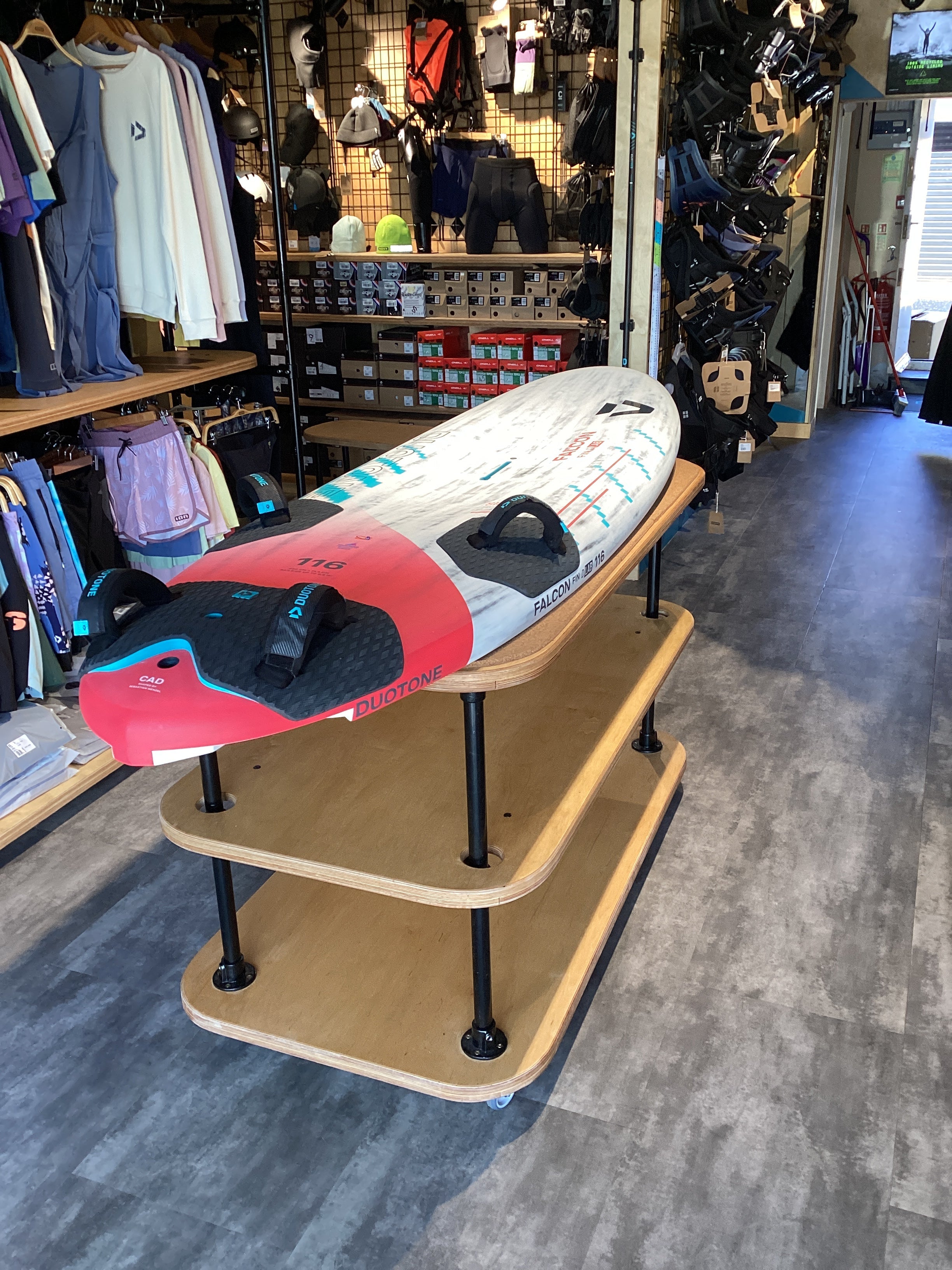 USED Duotone Falcon_Fin D/LAB 2025 116 - Worthing Watersports -  - Boards - Duotone Windsurfing