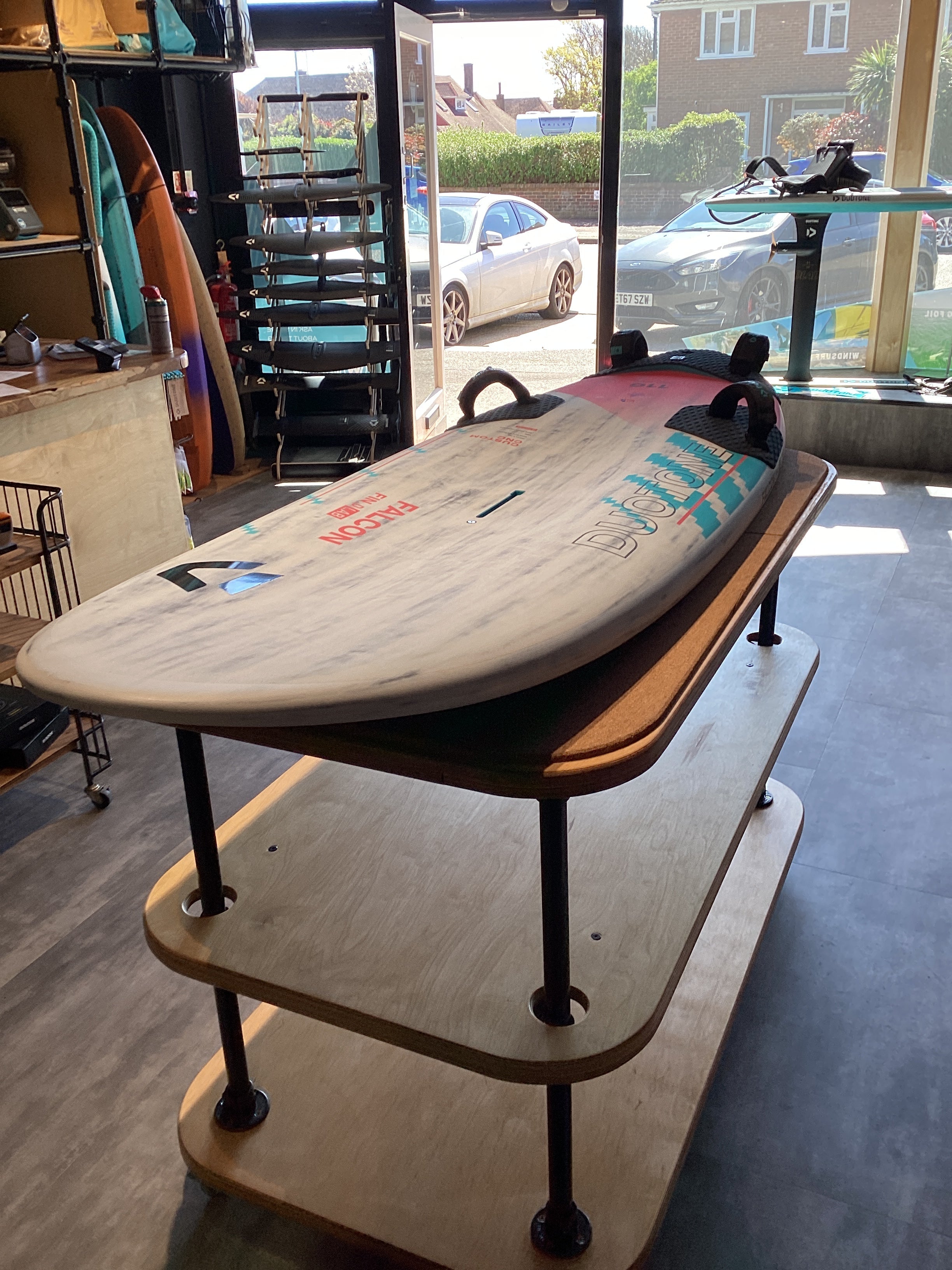 USED Duotone Falcon_Fin D/LAB 2025 116 - Worthing Watersports -  - Boards - Duotone Windsurfing